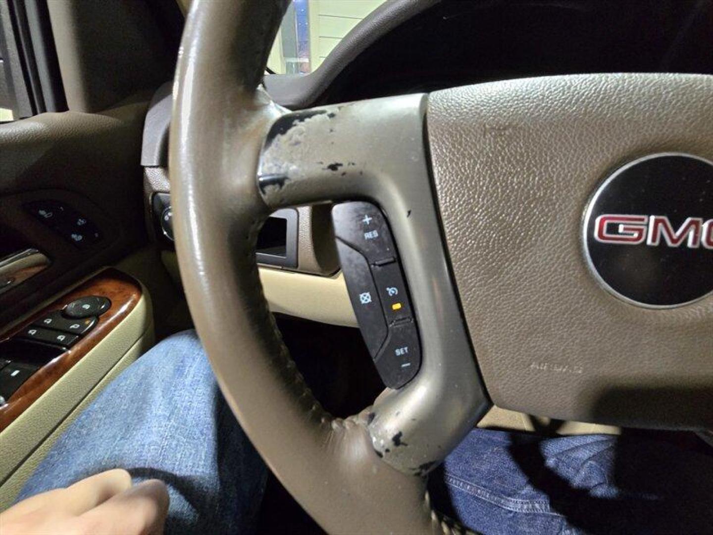 2010 Summit White GMC Yukon SLT (1GKMCCE34AR) with an Vortec Aluminum Block 5.3L Flex Fuel V8 320hp 335f engine, Automatic transmission, located at 25355 Eames Street, Channahon, IL, 60410, (815) 467-1807, 41.429108, -88.228432 - 2010 GMC Yukon SLT XFE Summit White exterior, Light Tan interior. This Yukon is powered by the Vortec aluminum-block 5.3L FlexFuel V8 (320 hp, 335 lb-ft torque) paired with a six-speed automatic transmission. It carries the XFE (extra fuel economy) calibration from the factory to improve highway ef - Photo#14