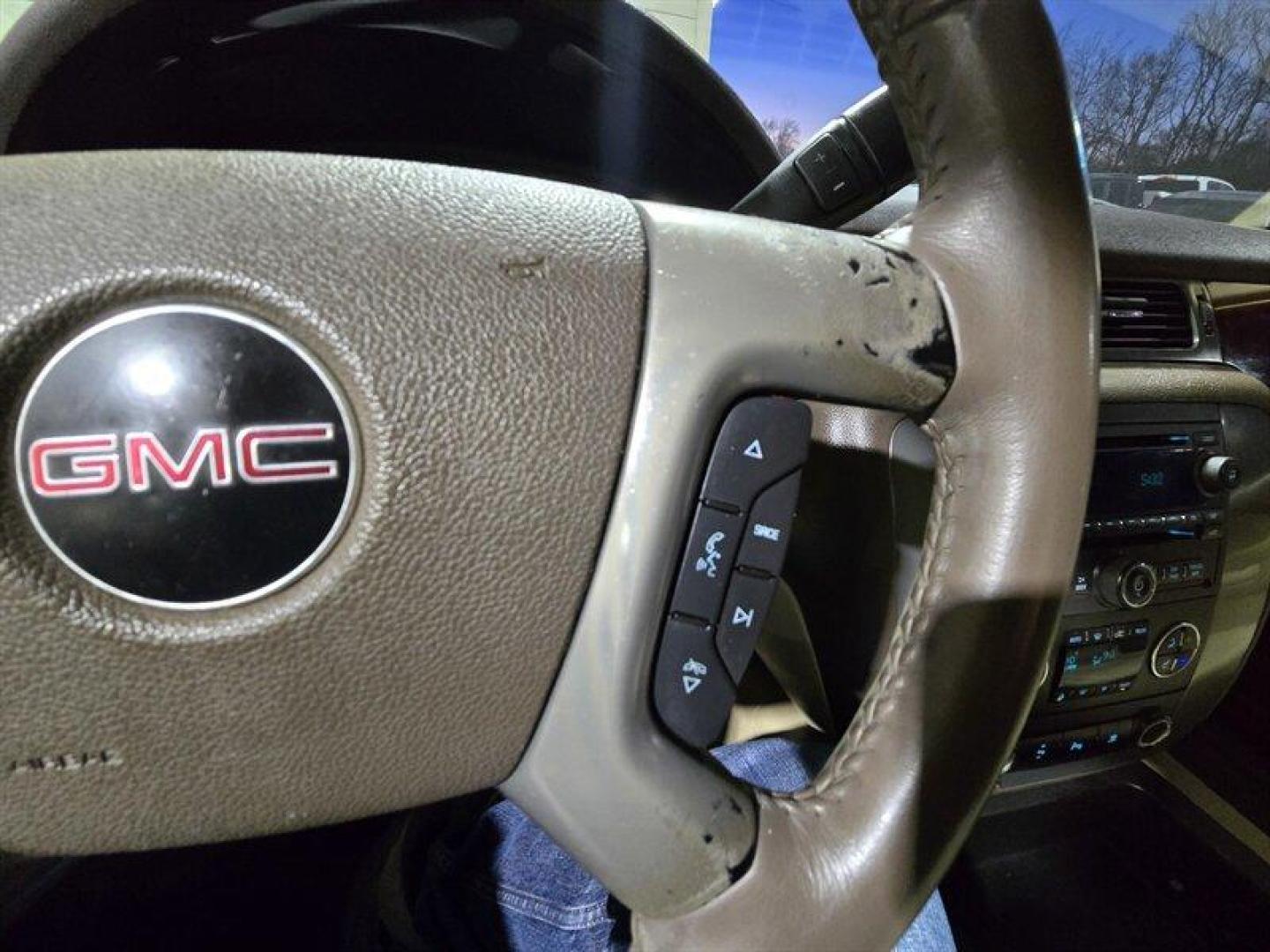 2010 Summit White GMC Yukon SLT (1GKMCCE34AR) with an Vortec Aluminum Block 5.3L Flex Fuel V8 320hp 335f engine, Automatic transmission, located at 25355 Eames Street, Channahon, IL, 60410, (815) 467-1807, 41.429108, -88.228432 - 2010 GMC Yukon SLT XFE Summit White exterior, Light Tan interior. This Yukon is powered by the Vortec aluminum-block 5.3L FlexFuel V8 (320 hp, 335 lb-ft torque) paired with a six-speed automatic transmission. It carries the XFE (extra fuel economy) calibration from the factory to improve highway ef - Photo#15