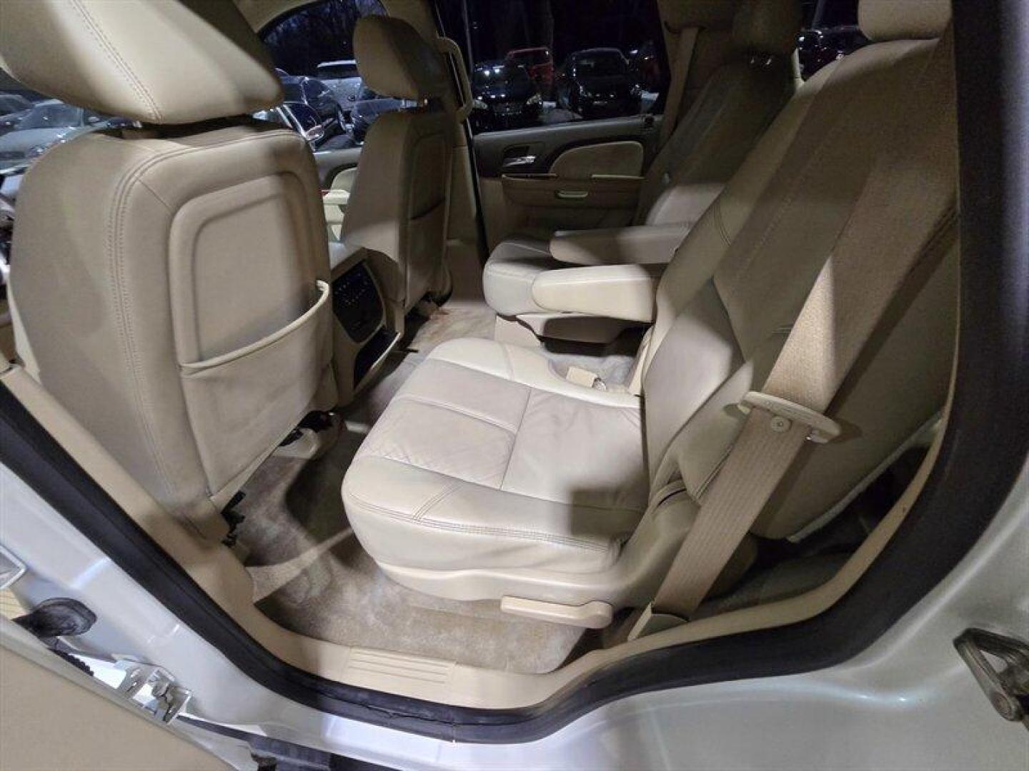 2010 Summit White GMC Yukon SLT (1GKMCCE34AR) with an Vortec Aluminum Block 5.3L Flex Fuel V8 320hp 335f engine, Automatic transmission, located at 25355 Eames Street, Channahon, IL, 60410, (815) 467-1807, 41.429108, -88.228432 - 2010 GMC Yukon SLT XFE Summit White exterior, Light Tan interior. This Yukon is powered by the Vortec aluminum-block 5.3L FlexFuel V8 (320 hp, 335 lb-ft torque) paired with a six-speed automatic transmission. It carries the XFE (extra fuel economy) calibration from the factory to improve highway ef - Photo#23