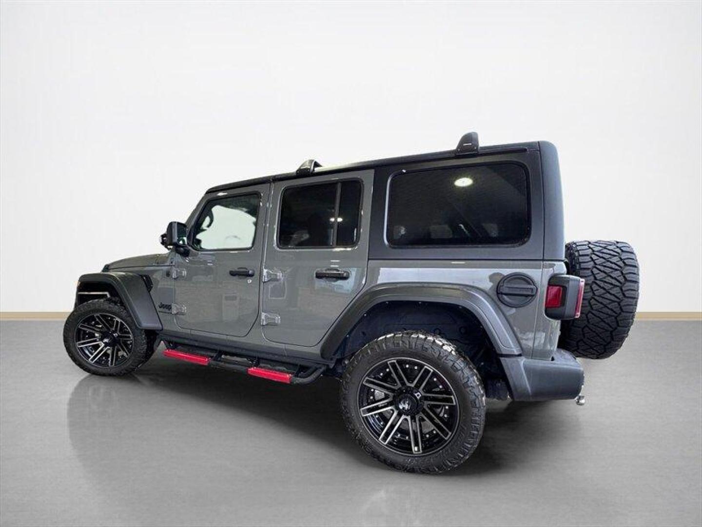 2023 Granite Crystal Metallic Clear Coat Jeep Wrangler Sport (1C4HJXDM3PW) with an 3.0L Diesel Turbo V6 260hp 442ft. lbs. engine, Automatic transmission, located at 25355 Eames Street, Channahon, IL, 60410, (815) 467-1807, 41.429108, -88.228432 - Photo#6