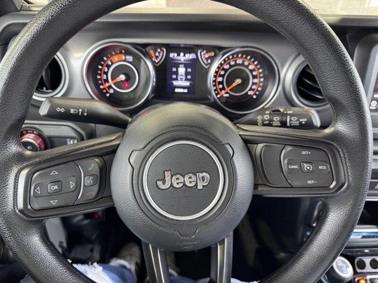 2023 Granite Crystal Metallic Clear Coat Jeep Wrangler Sport (1C4HJXDM3PW) with an 3.0L Diesel Turbo V6 260hp 442ft. lbs. engine, Automatic transmission, located at 25355 Eames Street, Channahon, IL, 60410, (815) 467-1807, 41.429108, -88.228432 - Photo#19