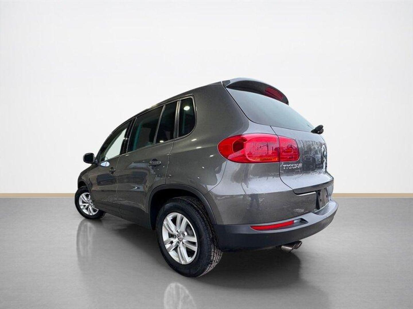 2013 Pepper Gray Volkswagen Tiguan S (WVGAV3AX9DW) with an 2.0L Turbo I4 200hp 207ft. lbs. engine, TipTronic transmission, located at 25355 Eames Street, Channahon, IL, 60410, (815) 467-1807, 41.429108, -88.228432 - 2013 Volkswagen Tiguan S compact, turbocharged, and still flirting with the open road. Under the hood sits VWs peppy 2.0L Turbo I4 pushing a sporty 200 hp and 207 lb-ft of torque, so this little crossover hustles when you want it to and sips fuel when you dont. With under 84,000 miles (thats less t - Photo#5