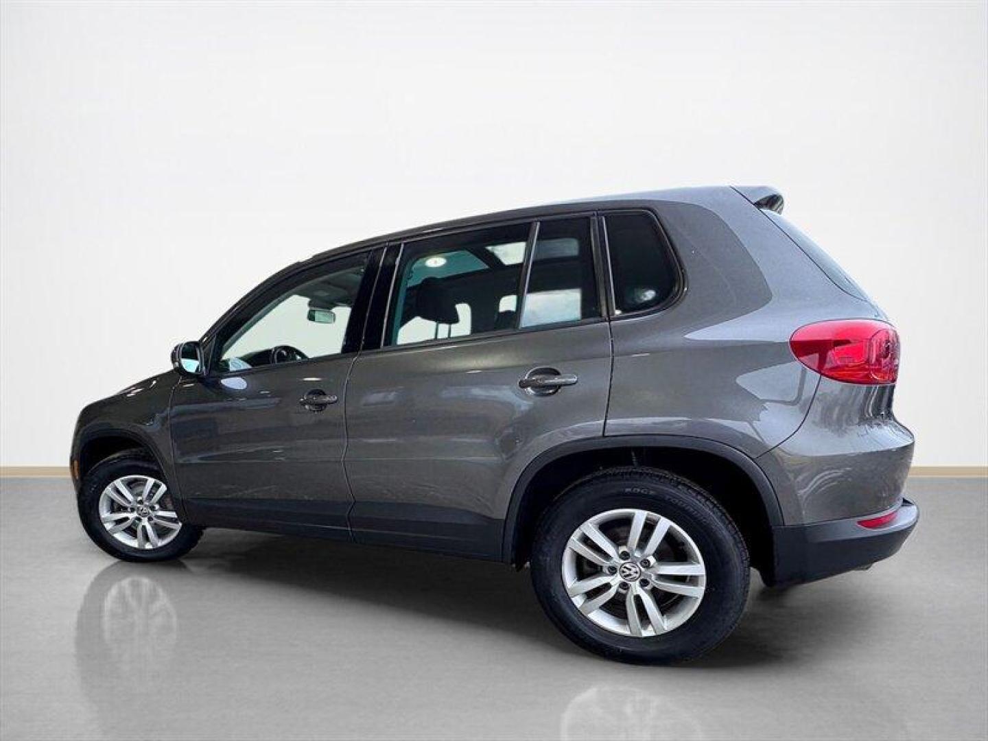 2013 Pepper Gray Volkswagen Tiguan S (WVGAV3AX9DW) with an 2.0L Turbo I4 200hp 207ft. lbs. engine, TipTronic transmission, located at 25355 Eames Street, Channahon, IL, 60410, (815) 467-1807, 41.429108, -88.228432 - 2013 Volkswagen Tiguan S compact, turbocharged, and still flirting with the open road. Under the hood sits VWs peppy 2.0L Turbo I4 pushing a sporty 200 hp and 207 lb-ft of torque, so this little crossover hustles when you want it to and sips fuel when you dont. With under 84,000 miles (thats less t - Photo#6