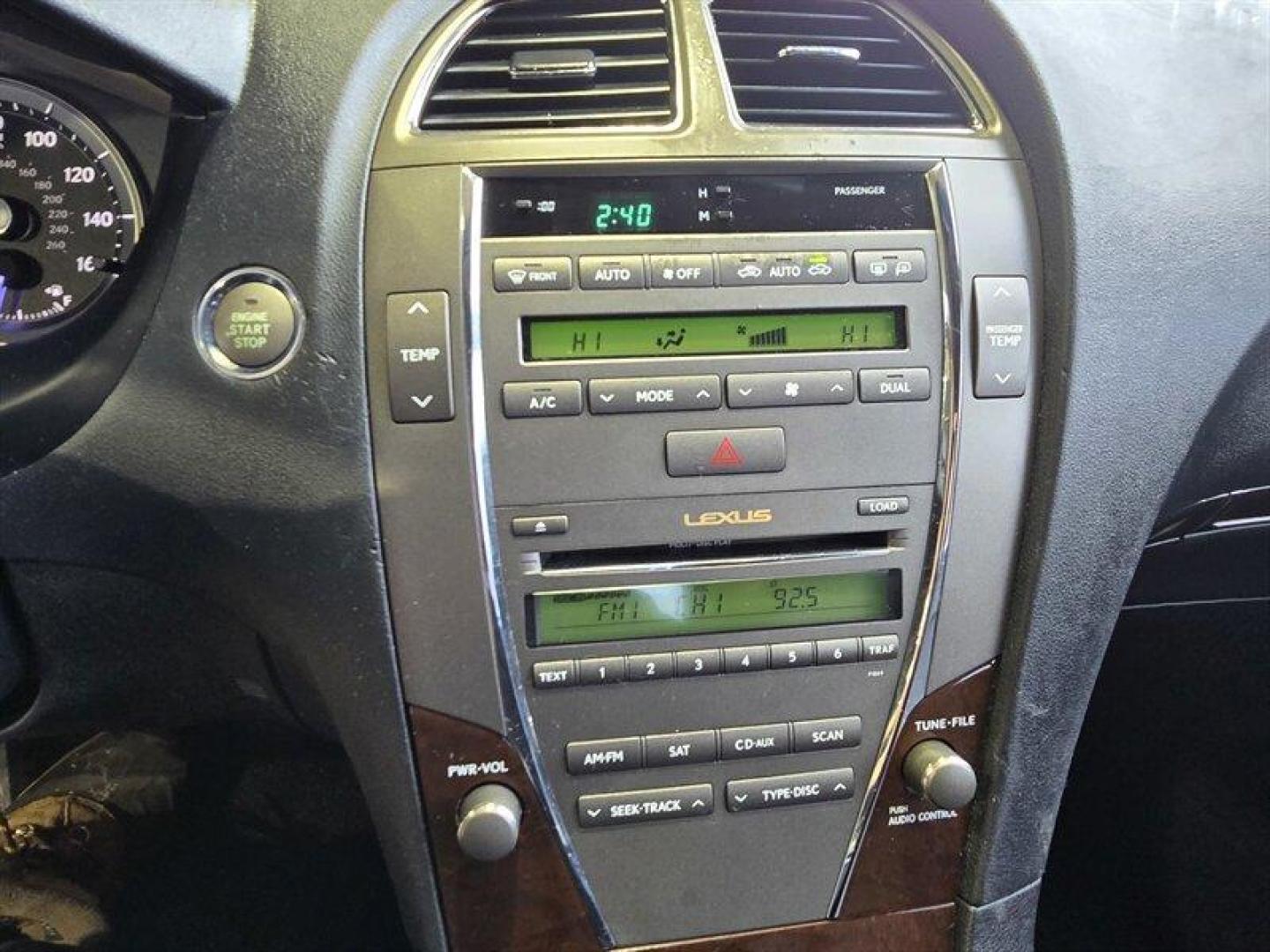 2011 Obsidian Lexus ES 350 350 (JTHBK1EG6B2) with an 3.5L V6 268hp 248ft. lbs. engine, Automatic transmission, located at 25355 Eames Street, Channahon, IL, 60410, (815) 467-1807, 41.429108, -88.228432 - 2011 Lexus ES 350 Obsidian exterior, Black interior This 2011 Lexus ES 350 is powered by the factory 3.5L V6 engine, producing 268 horsepower and 248 lb-ft of torque, paired with a smooth automatic transmission and front-wheel drive. Fuel economy is rated at approximately 19 MPG city and 27 MPG hi - Photo#19