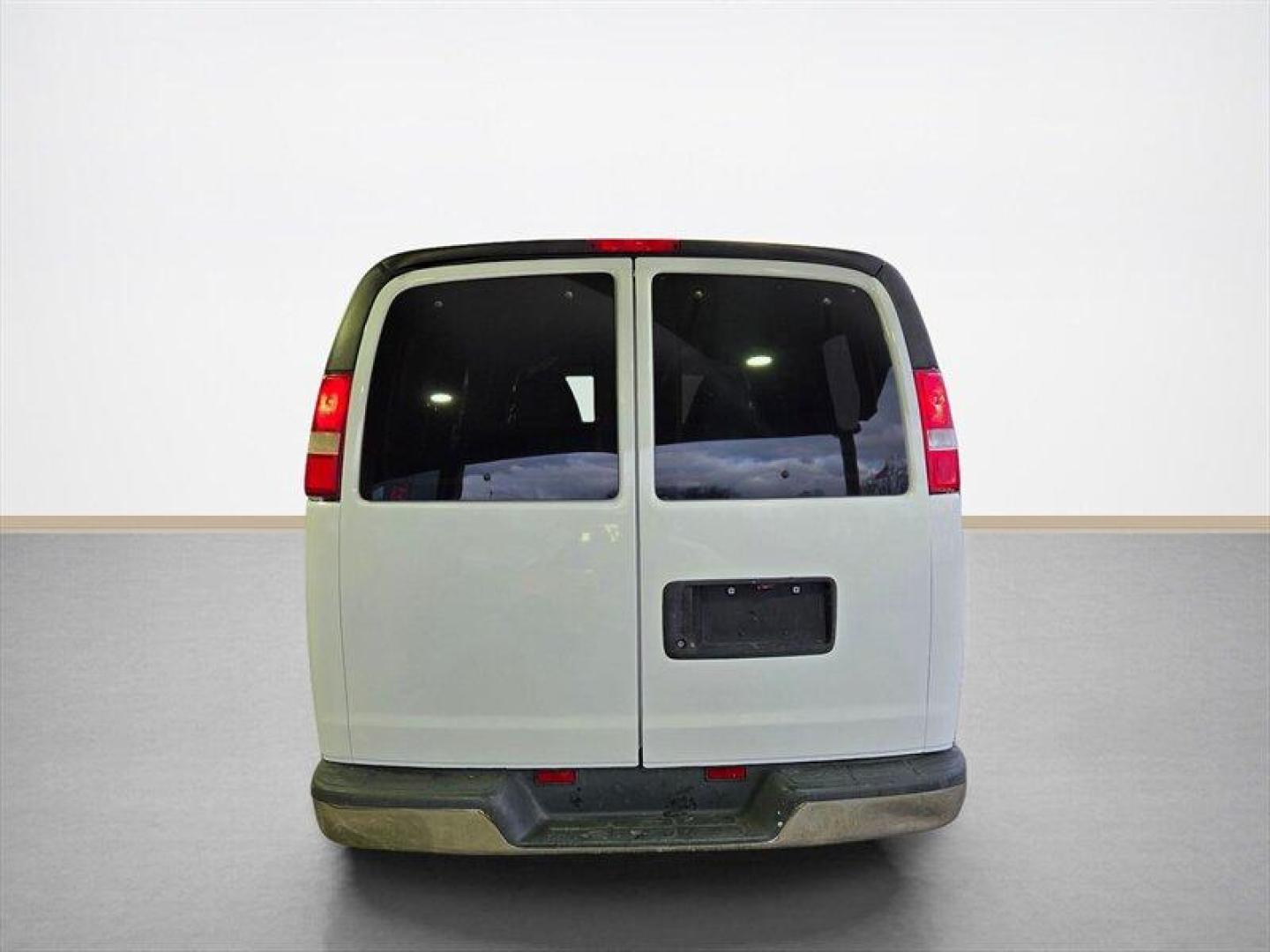 2011 Summit White Chevrolet Express LT Passenger (1GAZGYFG4B1) with an 6.0L Flex Fuel V8 323hp 373ft. lbs. engine, Automatic transmission, located at 25355 Eames Street, Channahon, IL, 60410, (815) 467-1807, 41.429108, -88.228432 - 2011 Chevrolet Express LT 3500 ** 8 PASSENGER WITH A POWER DRIVERS SEAT AND SLIDING SIDE DOOR** Summit White exterior, Medium Pewter interior. Powered by a 6.0L FlexFuel V8 (323 hp / 373 lb-ft) and built on a heavy-duty Express 3500 chassis with rear-wheel drive, this van delivers dependable low-r - Photo#4