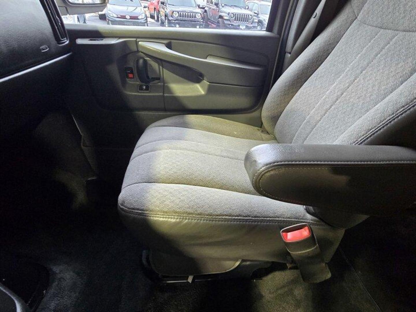 2011 Summit White Chevrolet Express LT Passenger (1GAZGYFG4B1) with an 6.0L Flex Fuel V8 323hp 373ft. lbs. engine, Automatic transmission, located at 25355 Eames Street, Channahon, IL, 60410, (815) 467-1807, 41.429108, -88.228432 - 2011 Chevrolet Express LT 3500 ** 8 PASSENGER WITH A POWER DRIVERS SEAT AND SLIDING SIDE DOOR** Summit White exterior, Medium Pewter interior. Powered by a 6.0L FlexFuel V8 (323 hp / 373 lb-ft) and built on a heavy-duty Express 3500 chassis with rear-wheel drive, this van delivers dependable low-r - Photo#21