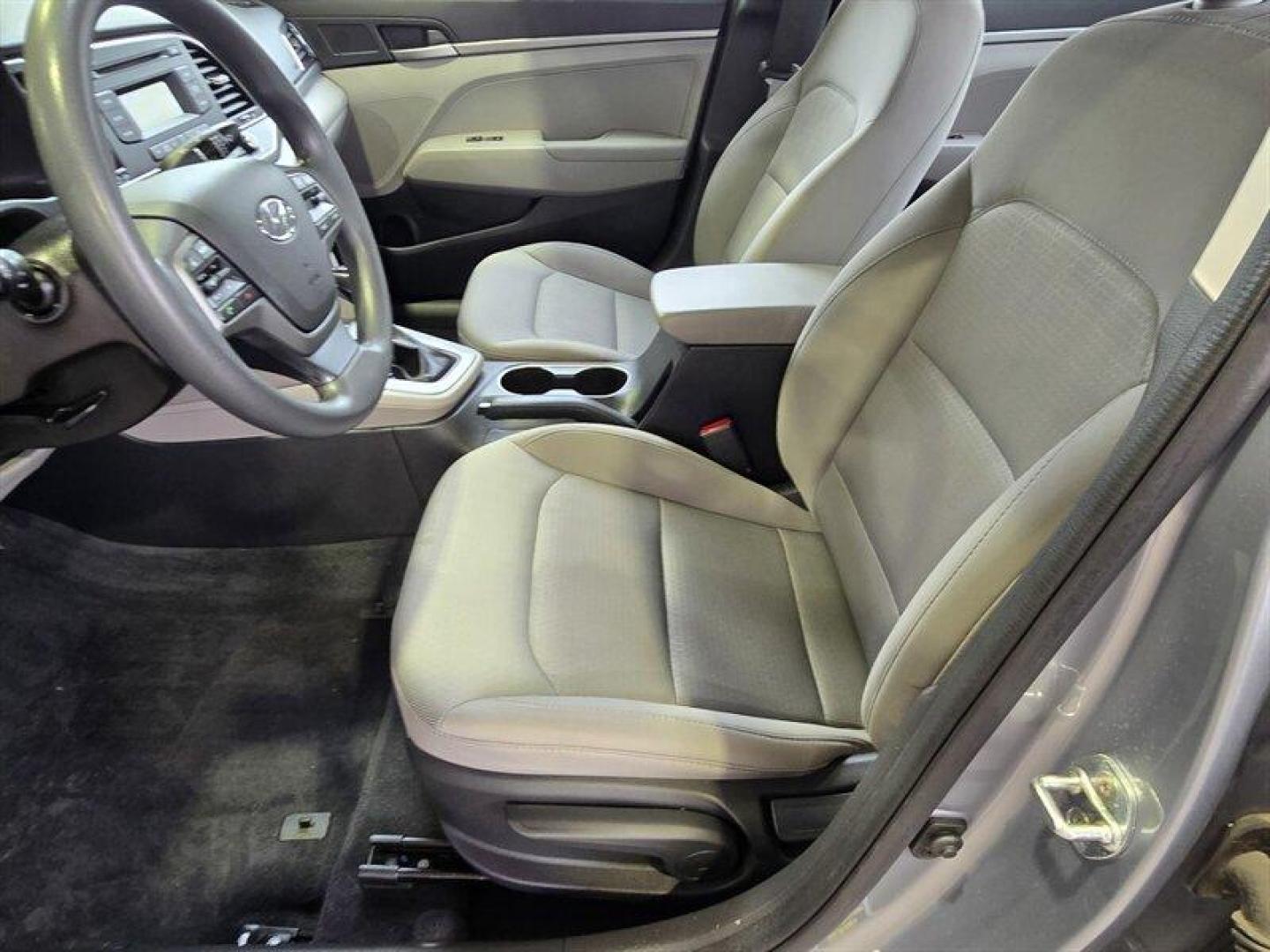 2017 Shale Gray Metallic Hyundai ELANTRA SE (5NPD74LF3HH) with an Nu 2.0L I4 147hp 132ft. lbs. engine, Automatic transmission, located at 25355 Eames Street, Channahon, IL, 60410, (815) 467-1807, 41.429108, -88.228432 - 2017 Hyundai Elantra SE Shale Gray Metallic exterior, Gray cloth interior. This Elantra is powered by the Nu 2.0L I4 engine producing 147 hp and 132 lb-ft of torque. It delivers an EPA-rated 26 MPG city and 36 MPG highway and currently has under 36,000 miles (averaging less than 4,000 miles per yea - Photo#9