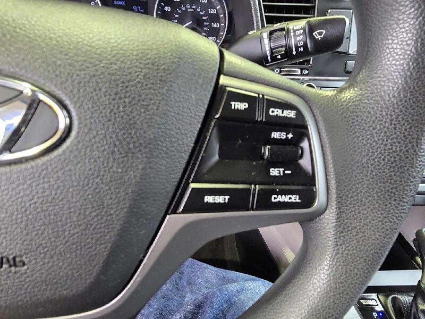 2017 Shale Gray Metallic Hyundai ELANTRA SE (5NPD74LF3HH) with an Nu 2.0L I4 147hp 132ft. lbs. engine, Automatic transmission, located at 25355 Eames Street, Channahon, IL, 60410, (815) 467-1807, 41.429108, -88.228432 - 2017 Hyundai Elantra SE Shale Gray Metallic exterior, Gray cloth interior. This Elantra is powered by the Nu 2.0L I4 engine producing 147 hp and 132 lb-ft of torque. It delivers an EPA-rated 26 MPG city and 36 MPG highway and currently has under 36,000 miles (averaging less than 4,000 miles per yea - Photo#13