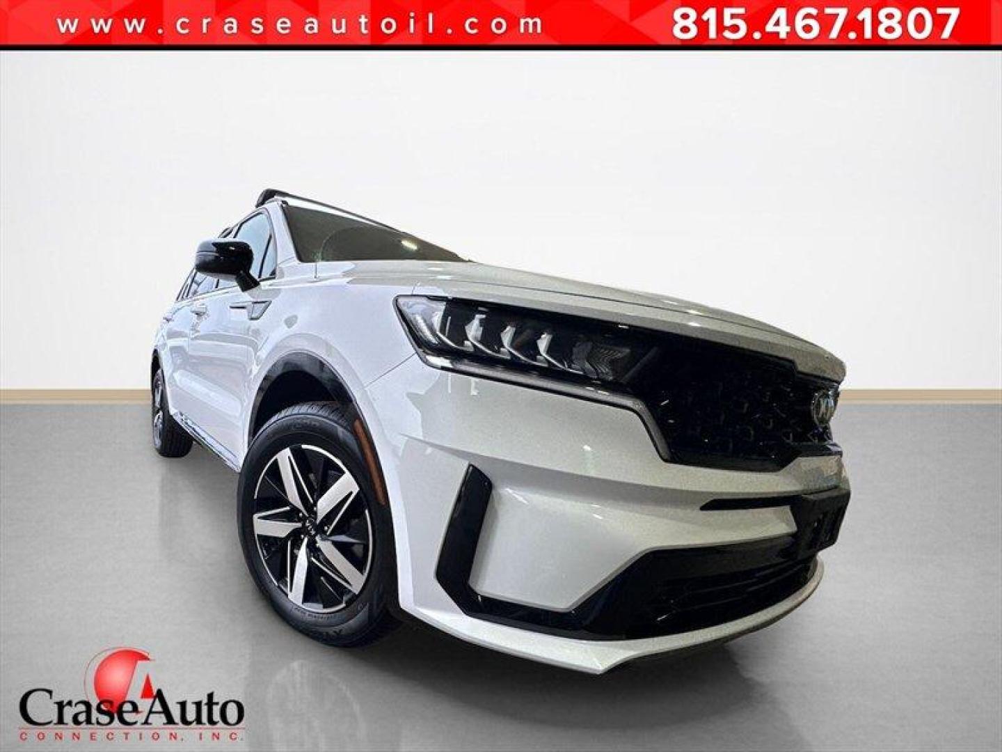 2021 Glacial White Pearl Kia Sorento S (5XYRL4LC2MG) with an 2.5L I4 191hp 181ft. lbs. engine, Automatic transmission, located at 25355 Eames Street, Channahon, IL, 60410, (815) 467-1807, 41.429108, -88.228432 - Meet the 2021 Kia Sorento S a practical, comfortable three-row crossover that balances everyday usability with modern tech and a confident 2.5L I4 powertrain. The 2.5-liter engine produces 191 hp and 181 lb-ft of torque, paired with a smooth automatic transmission for everyday driving. Youll apprec - Photo#0