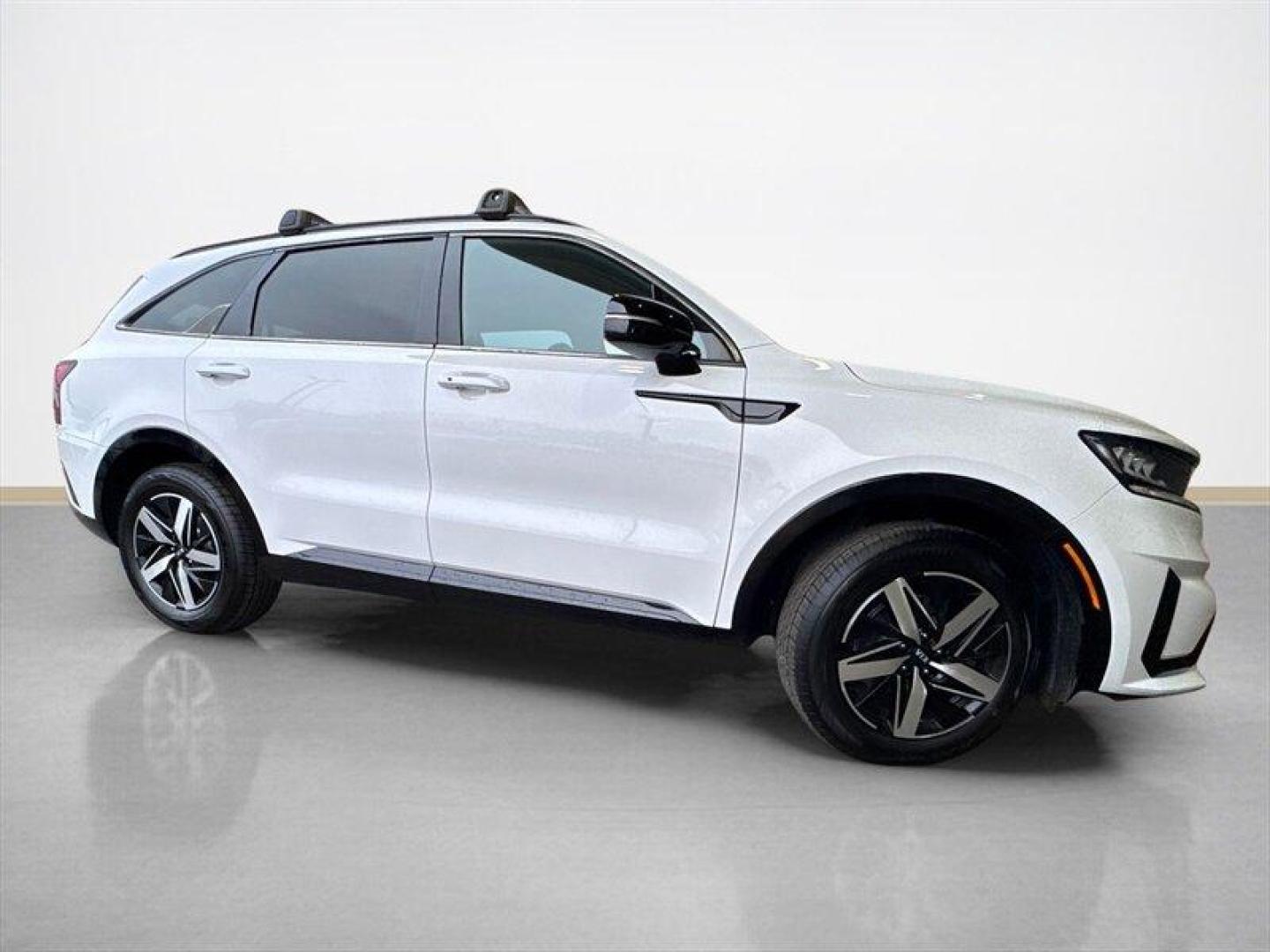 2021 Glacial White Pearl Kia Sorento S (5XYRL4LC2MG) with an 2.5L I4 191hp 181ft. lbs. engine, Automatic transmission, located at 25355 Eames Street, Channahon, IL, 60410, (815) 467-1807, 41.429108, -88.228432 - Meet the 2021 Kia Sorento S a practical, comfortable three-row crossover that balances everyday usability with modern tech and a confident 2.5L I4 powertrain. The 2.5-liter engine produces 191 hp and 181 lb-ft of torque, paired with a smooth automatic transmission for everyday driving. Youll apprec - Photo#1