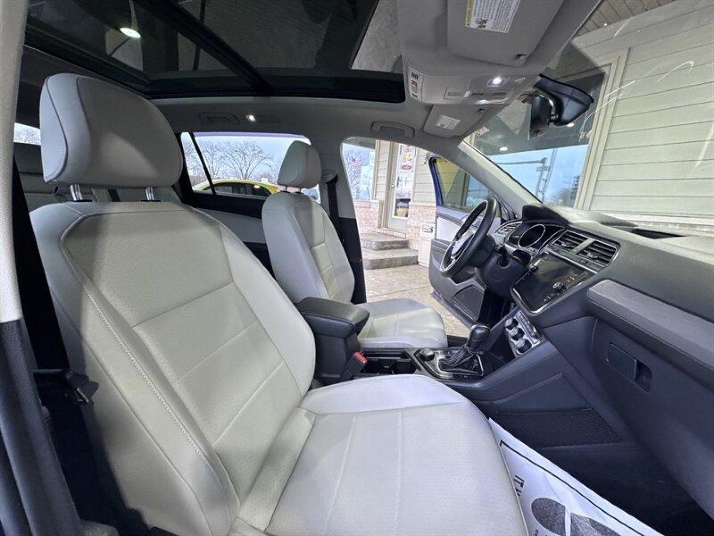 2021 Stone Blue Metallic Volkswagen Tiguan 2.0T SE (3VV2B7AX0MM) with an 2.0L Turbo I4 184hp 221ft. lbs. engine, TipTronic transmission, located at 25355 Eames Street, Channahon, IL, 60410, (815) 467-1807, 41.429108, -88.228432 - Meet your new not-so-humble compact SUV: a 2021 Volkswagen Tiguan SE 4MOTION thats got the looks, the brains, and the all-wheel-drive attitude to handle whatever you throw at it in style. Under the hood its sporting the pep you asked for: a 2.0L Turbo I4 putting out 184 hp and 221 ft-lbs of torque, - Photo#14