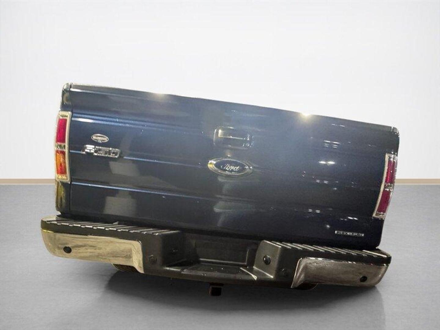 2013 Blue Jeans Metallic Ford F-150 Lariat (1FTFW1EF0DF) with an 5.0L Flex Fuel V8 360hp 380ft. lbs. engine, Automatic transmission, located at 25355 Eames Street, Channahon, IL, 60410, (815) 467-1807, 41.429108, -88.228432 - 2013 Ford F-150 Lariat Blue Jeans Metallic exterior with Steel Gray leather interior. Powerful and refined, this Lariat is factory-equipped with Fords 5.0L Flex Fuel V8 producing 360 hp and 380 lb-ft of torque, paired with a 6-speed automatic transmission with Tow/Haul capability to provide confide - Photo#4