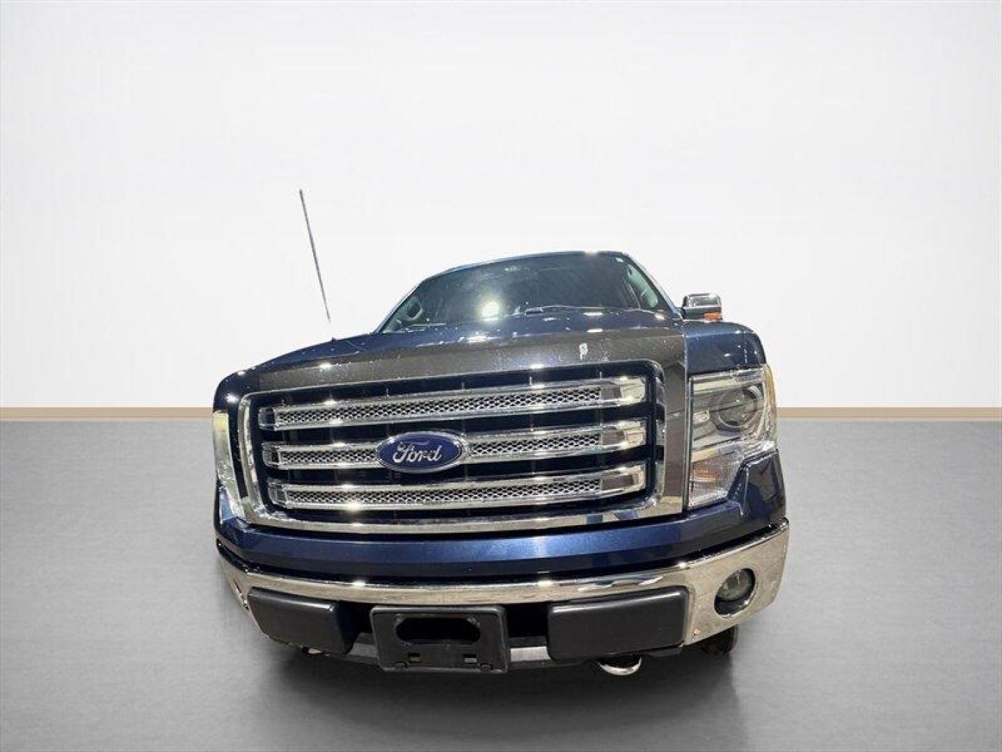 2013 Blue Jeans Metallic Ford F-150 Lariat (1FTFW1EF0DF) with an 5.0L Flex Fuel V8 360hp 380ft. lbs. engine, Automatic transmission, located at 25355 Eames Street, Channahon, IL, 60410, (815) 467-1807, 41.429108, -88.228432 - 2013 Ford F-150 Lariat Blue Jeans Metallic exterior with Steel Gray leather interior. Powerful and refined, this Lariat is factory-equipped with Fords 5.0L Flex Fuel V8 producing 360 hp and 380 lb-ft of torque, paired with a 6-speed automatic transmission with Tow/Haul capability to provide confide - Photo#8