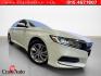 2018 Platinum White Pearl Honda Accord LX (1HGCV1F10JA) with an 1.5L Turbo I4 192hp 192ft. lbs. engine, Automatic transmission, located at 25355 Eames Street, Channahon, IL, 60410, (815) 467-1807, 41.429108, -88.228432 - 2018 Honda Accord LX 1.5L Turbo I4, 192 hp / 192 lb-ft Exceptional condition, exceptionally efficient This 2018 Honda Accord LX pairs the responsive 1.5L turbocharged I4 (192 horsepower, 192 lb-ft torque) with a smooth continuously variable transmission (CVT) and front-wheel drive to deliver a co - Photo#0