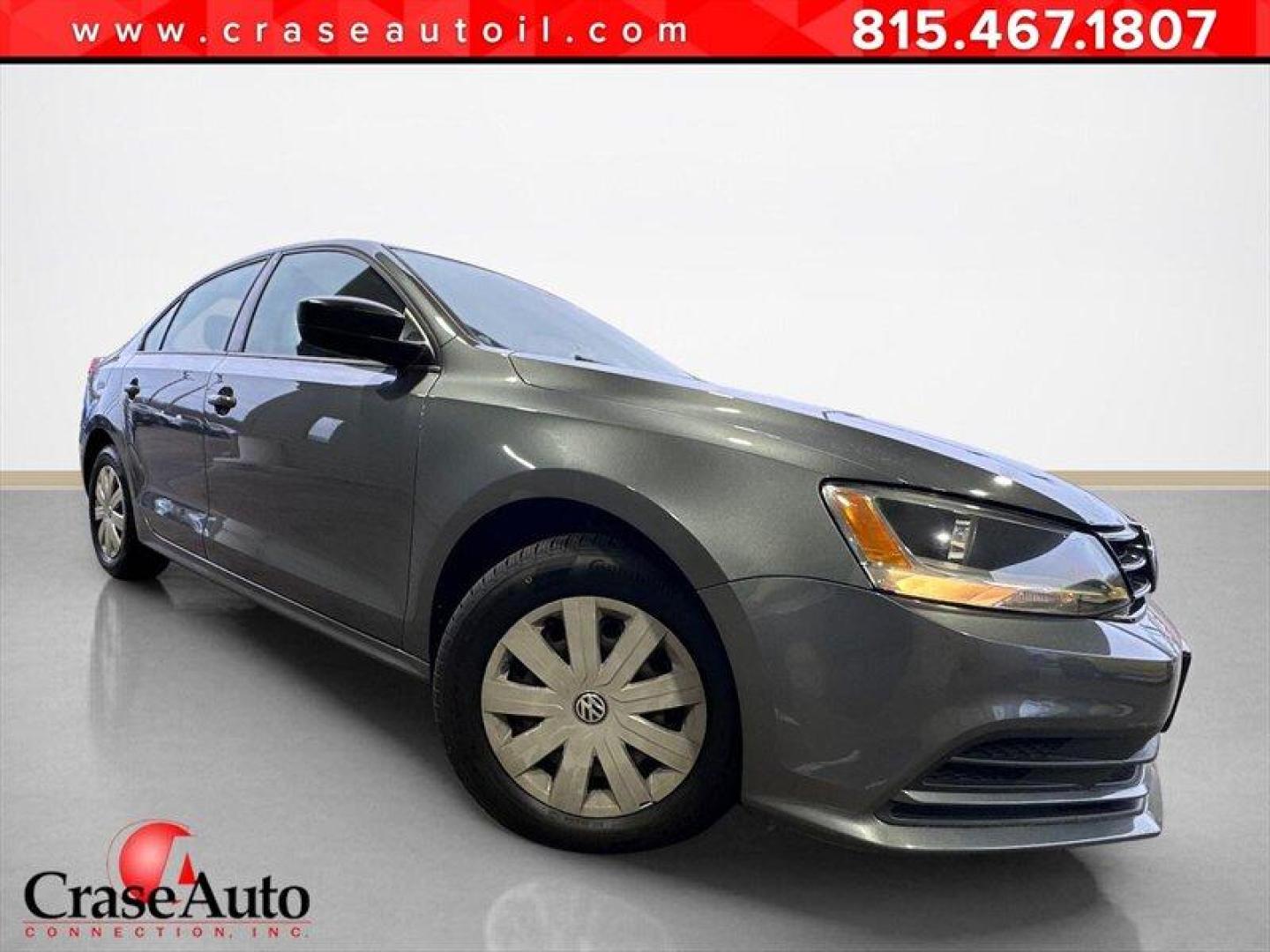 2015 Platinum Gray Metallic Volkswagen Jetta 2.0L S (3VW2K7AJ8FM) with an 2.0L I4 115hp 125ft. lbs. engine, TipTronic transmission, located at 25355 Eames Street, Channahon, IL, 60410, (815) 467-1807, 41.429108, -88.228432 - ?? Low Miles. Fresh Service. Zero Pretending Its New. ?? This 2015 VW Jetta is the kind of car that keeps it real and your wallet happy. ?? Local trade ?? Low miles (yes, really) ?? Just serviced turn the key and go ?? Some cosmetic blemishes (adds character and saves you money) Perfect for com - Photo#0