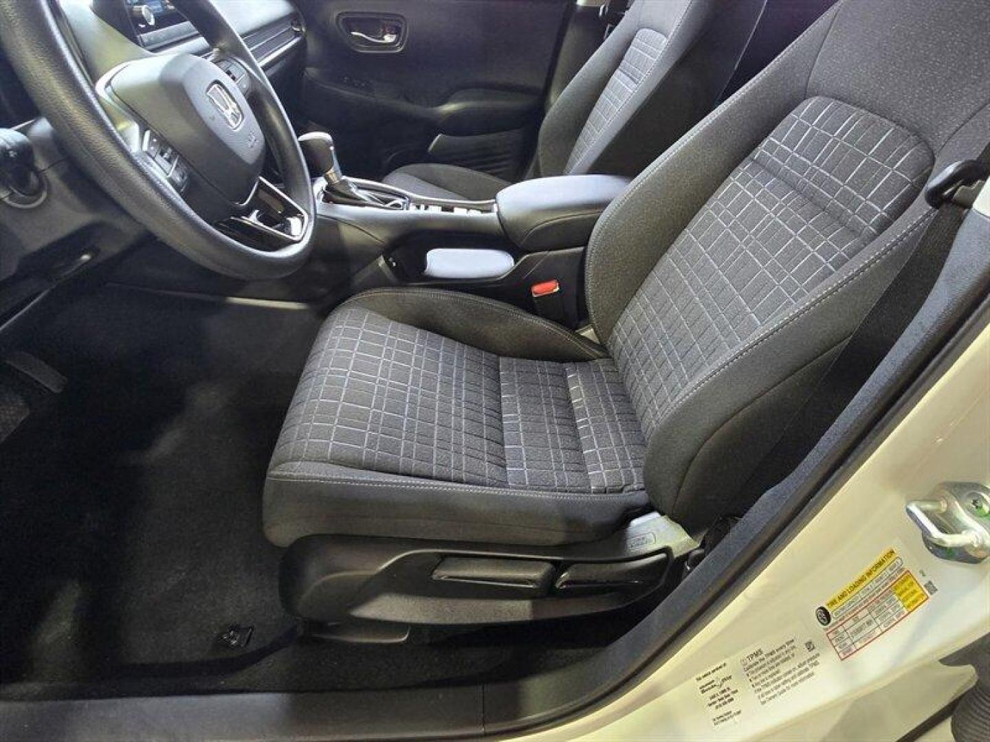 2024 Crystal Black Pearl Honda HR-V LX (3CZRZ2H35RM) with an 2.0L I4 158hp 138ft. lbs. engine, Automatic transmission, located at 25355 Eames Street, Channahon, IL, 60410, (815) 467-1807, 41.429108, -88.228432 - 2024 Honda HR-V LX low miles, high attitude. Under the hood: a peppy 2.0L inline-4 that serves up 158 hp and 138 lb-ft of torque, paired with Hondas smooth CVT for easy, efficient driving. This HR-V sips gas 25 MPG city and 30 MPG highway and shows under 11,000 miles on the odometer (thats less - Photo#9