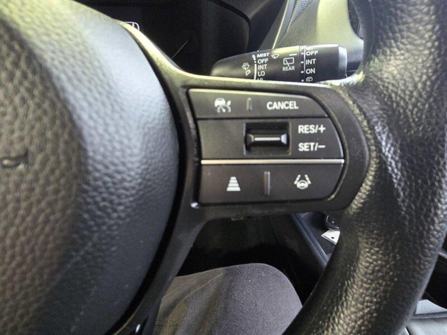 2024 Crystal Black Pearl Honda HR-V LX (3CZRZ2H35RM) with an 2.0L I4 158hp 138ft. lbs. engine, Automatic transmission, located at 25355 Eames Street, Channahon, IL, 60410, (815) 467-1807, 41.429108, -88.228432 - 2024 Honda HR-V LX low miles, high attitude. Under the hood: a peppy 2.0L inline-4 that serves up 158 hp and 138 lb-ft of torque, paired with Hondas smooth CVT for easy, efficient driving. This HR-V sips gas 25 MPG city and 30 MPG highway and shows under 11,000 miles on the odometer (thats less - Photo#16