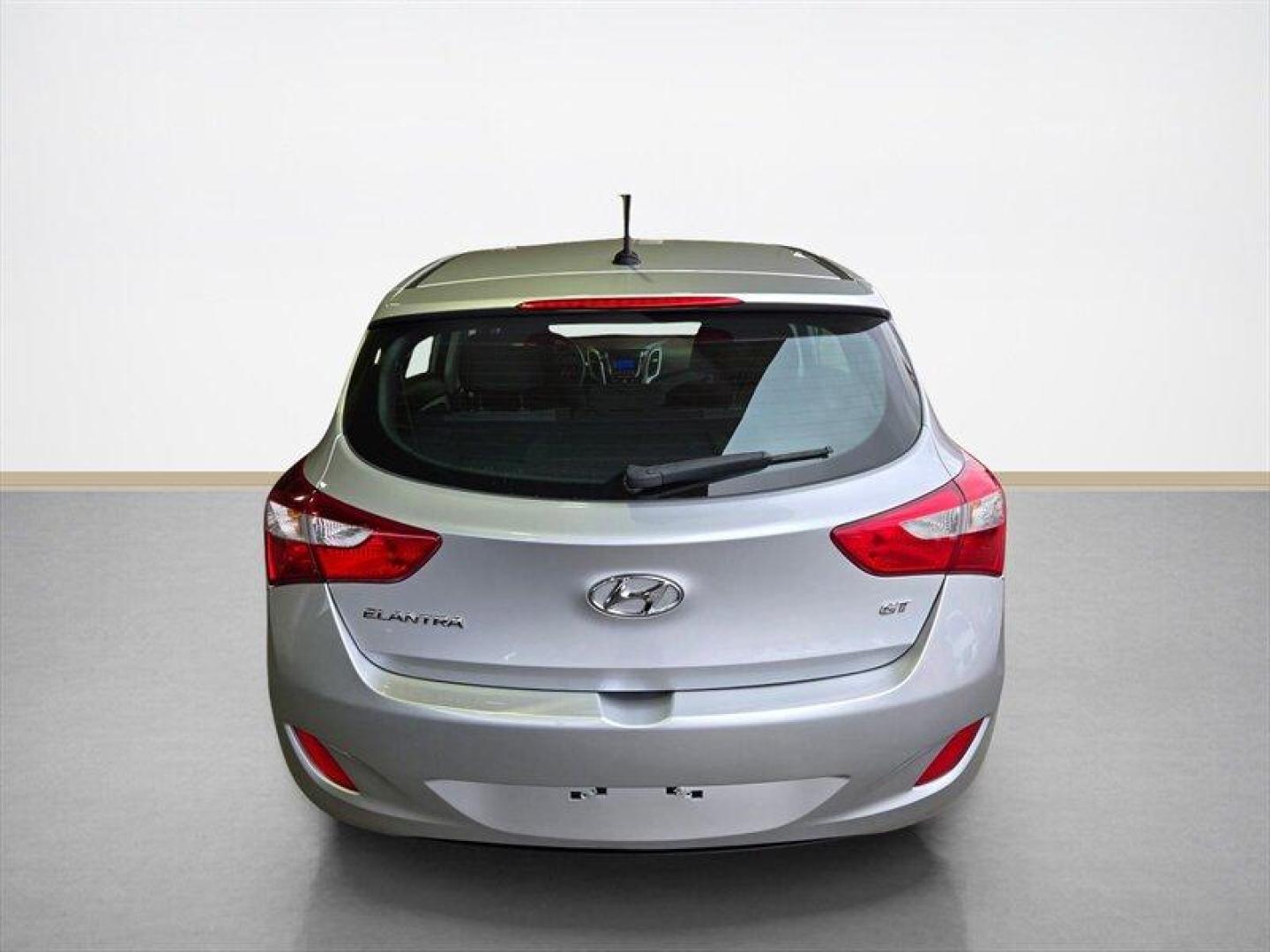 2016 Shimmering Silver Hyundai Elantra (KMHD35LH8GU) with an 2.0L I4 173hp 154ft. lbs. engine, Automatic transmission, located at 25355 Eames Street, Channahon, IL, 60410, (815) 467-1807, 41.429108, -88.228432 - 2016 Hyundai Elantra GT Shimmering Silver exterior, Black interior Overview This 2016 Hyundai Elantra GT is powered by a 2.0L inline-4 engine producing 173 hp and 154 lb-ft of torque. The hatchback layout provides a practical blend of passenger comfort and cargo versatility. Mileage is below 45,00 - Photo#4