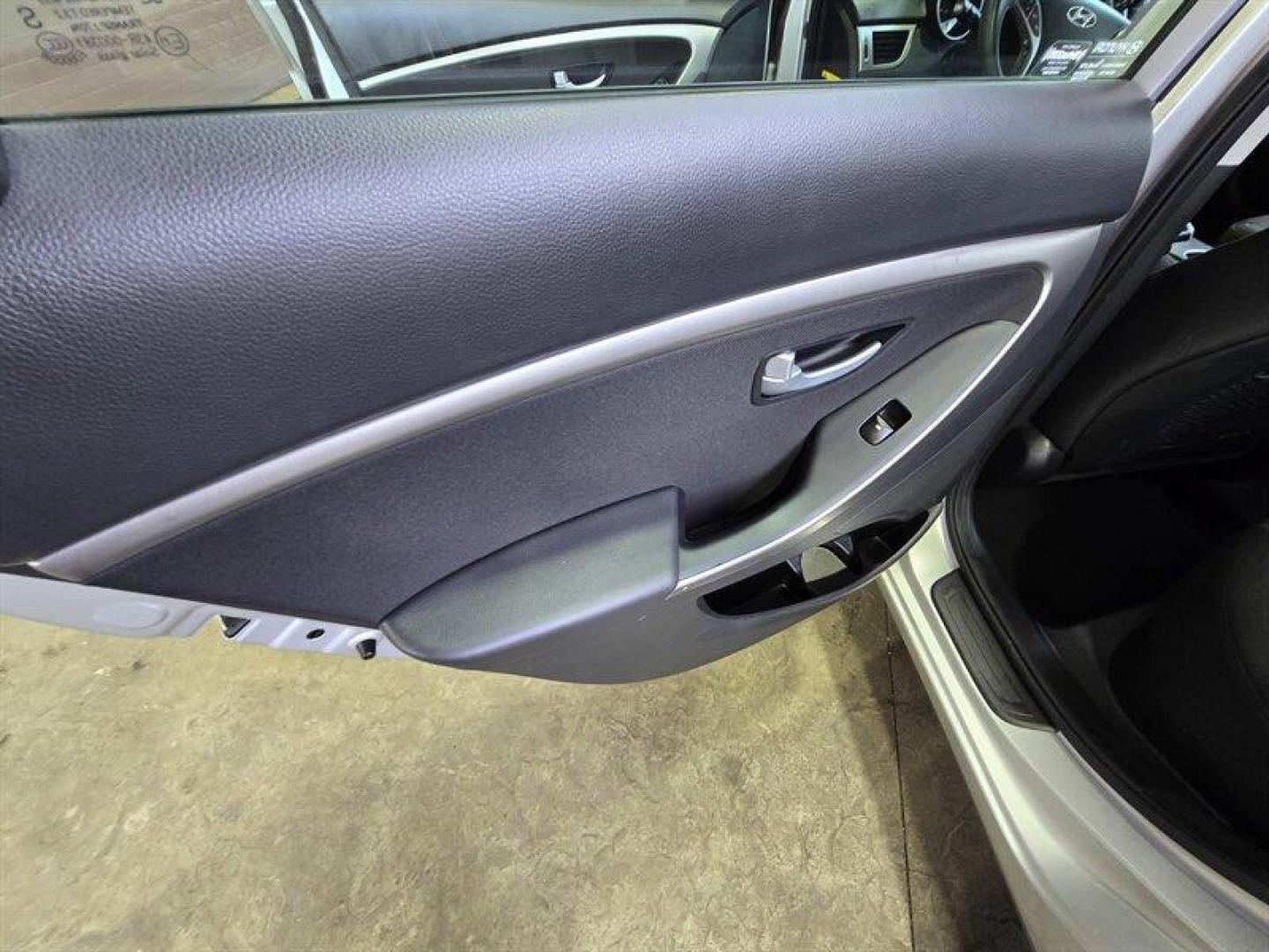 2016 Shimmering Silver Hyundai Elantra (KMHD35LH8GU) with an 2.0L I4 173hp 154ft. lbs. engine, Automatic transmission, located at 25355 Eames Street, Channahon, IL, 60410, (815) 467-1807, 41.429108, -88.228432 - 2016 Hyundai Elantra GT Shimmering Silver exterior, Black interior Overview This 2016 Hyundai Elantra GT is powered by a 2.0L inline-4 engine producing 173 hp and 154 lb-ft of torque. The hatchback layout provides a practical blend of passenger comfort and cargo versatility. Mileage is below 45,00 - Photo#24