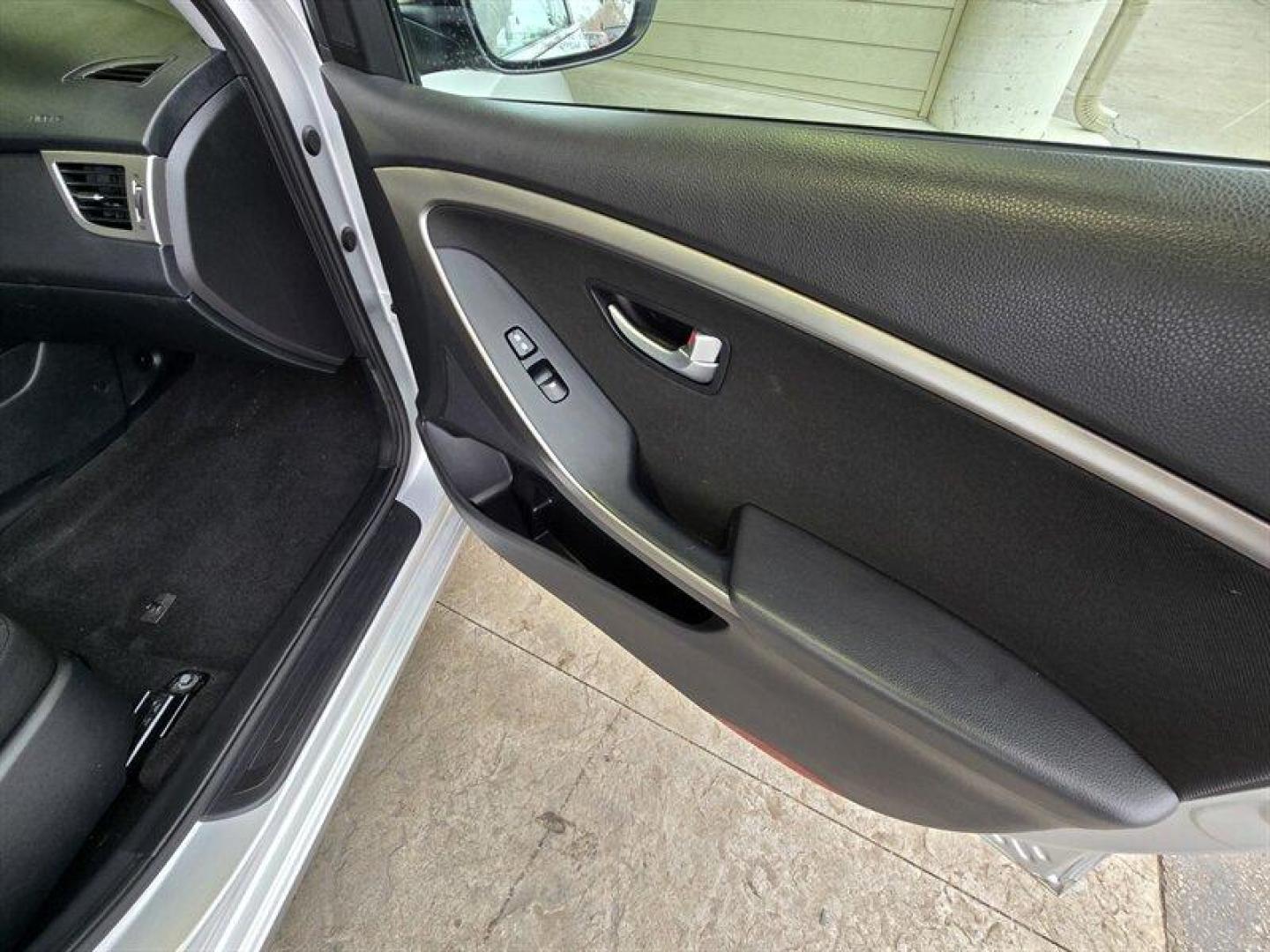 2016 Shimmering Silver Hyundai Elantra (KMHD35LH8GU) with an 2.0L I4 173hp 154ft. lbs. engine, Automatic transmission, located at 25355 Eames Street, Channahon, IL, 60410, (815) 467-1807, 41.429108, -88.228432 - 2016 Hyundai Elantra GT Shimmering Silver exterior, Black interior Overview This 2016 Hyundai Elantra GT is powered by a 2.0L inline-4 engine producing 173 hp and 154 lb-ft of torque. The hatchback layout provides a practical blend of passenger comfort and cargo versatility. Mileage is below 45,00 - Photo#27