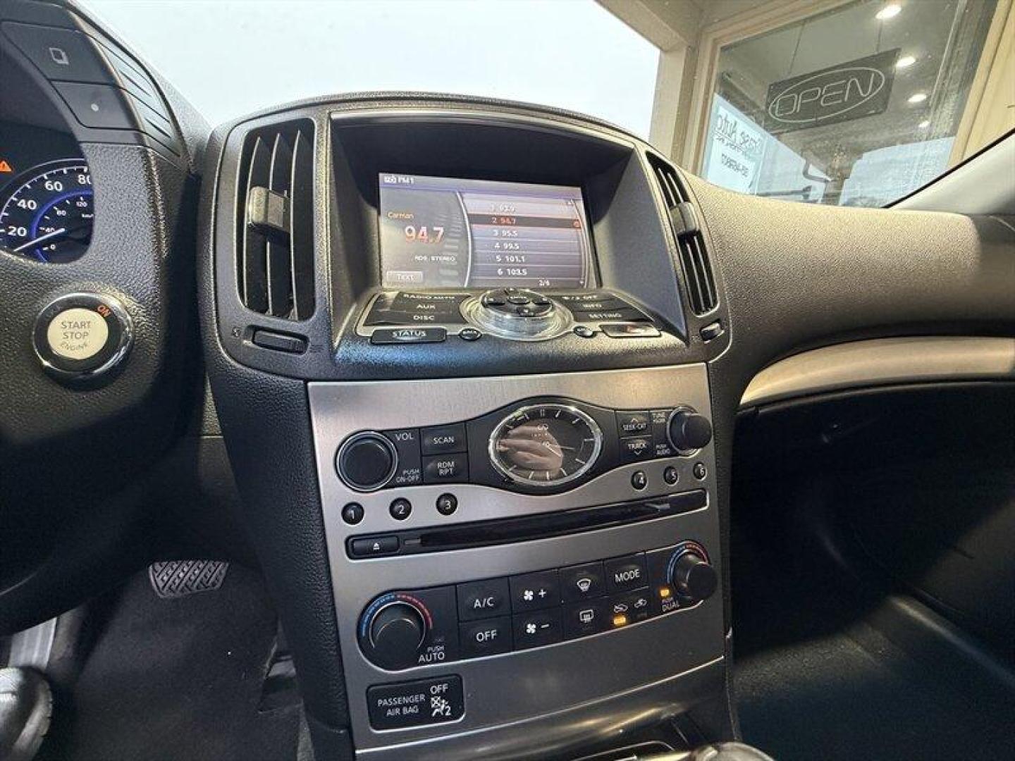 2013 Malbec Black INFINITI G37 Sedan X (JN1CV6AR0DM) with an 3.7L V6 328hp 269ft. lbs. engine, Automatic transmission, located at 25355 Eames Street, Channahon, IL, 60410, (815) 467-1807, 41.429108, -88.228432 - LOCAL TRADE. NEEDS NORMAL MAIT...TIRES, BRAKES ETC. PRICED TO SELL ACCORDINGLY. - Photo#16