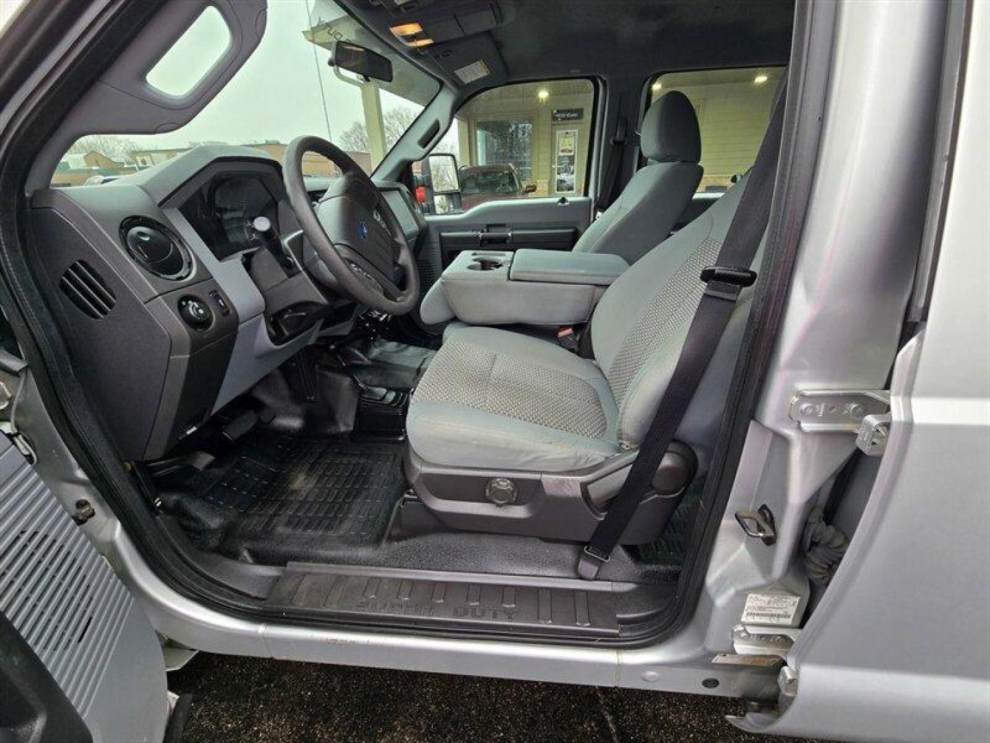 2016 Ingot Silver Ford F-250 XL (1FT7W2B68GE) with an 6.2L Flex Fuel V8 385hp 405ft. lbs. engine, Automatic transmission, located at 25355 Eames Street, Channahon, IL, 60410, (815) 467-1807, 41.429108, -88.228432 - 2016 Ford F-250 Super Duty XL Ingot Silver exterior, Steel Gray interior Overview This 2016 F-250 Super Duty XL is powered by the factory 6.2L Flex-Fuel V8 that produces 385 hp and 405 lb-ft of torque. It has been well maintained, shows under 70,000 miles (averaging less than 7,000 miles per year) - Photo#9