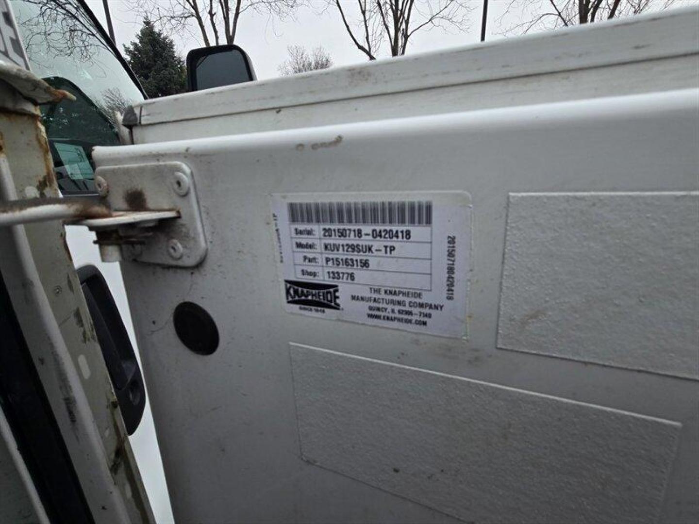 2015 White Chevrolet Express Work Van Cutaway (1GB0G2CG3F1) with an Vortec 6.0L Flex Fuel V8 342hp 373ft. lbs. engine, Automatic transmission, located at 25355 Eames Street, Channahon, IL, 60410, (815) 467-1807, 41.429108, -88.228432 - *12 FOOT KNAPHEIDE KUV PLUMBERS VAN* CLEAN LOCAL TRADE. JUST SERVICED! - Photo#27