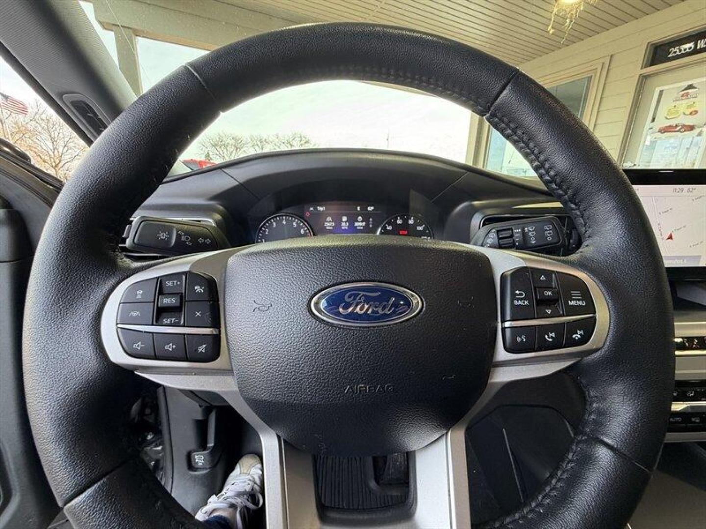 2024 Agate Black Ford Explorer XLT (1FMSK8DH9RG) with an EcoBoost 2.3L Turbo I4 300hp 310ft. lbs. engine, Automatic transmission, located at 25355 Eames Street, Channahon, IL, 60410, (815) 467-1807, 41.429108, -88.228432 - Photo#25