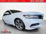 2018 Platinum White Pearl Honda Accord Touring 2.0T (1HGCV2F99JA) with an 2.0L Turbo I4 252hp 273ft. lbs. engine, Automatic transmission, located at 25355 Eames Street, Channahon, IL, 60410, (815) 467-1807, 41.429108, -88.228432 - This is not a sleeper. This 2018 Honda Accord Touring in Platinum White Pearl with a Black interior is a no-compromise sport-luxury sedan built to dominate your daily drive. Under the hood sits the potent 2.0L Turbocharged I4 making 252 hp and 273 lb-ft of torque, mated to Hondas smooth 10-speed aut - Photo#0