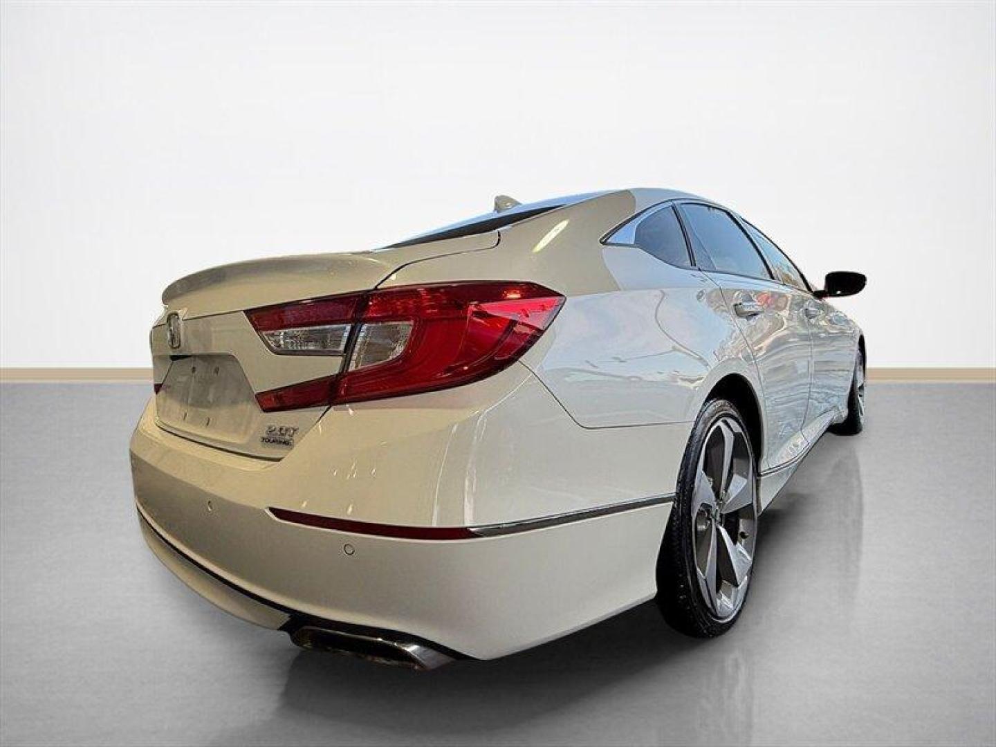 2018 Platinum White Pearl Honda Accord Touring 2.0T (1HGCV2F99JA) with an 2.0L Turbo I4 252hp 273ft. lbs. engine, Automatic transmission, located at 25355 Eames Street, Channahon, IL, 60410, (815) 467-1807, 41.429108, -88.228432 - This is not a sleeper. This 2018 Honda Accord Touring in Platinum White Pearl with a Black interior is a no-compromise sport-luxury sedan built to dominate your daily drive. Under the hood sits the potent 2.0L Turbocharged I4 making 252 hp and 273 lb-ft of torque, mated to Hondas smooth 10-speed aut - Photo#3