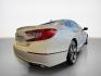 2018 Platinum White Pearl Honda Accord Touring 2.0T (1HGCV2F99JA) with an 2.0L Turbo I4 252hp 273ft. lbs. engine, Automatic transmission, located at 25355 Eames Street, Channahon, IL, 60410, (815) 467-1807, 41.429108, -88.228432 - This is not a sleeper. This 2018 Honda Accord Touring in Platinum White Pearl with a Black interior is a no-compromise sport-luxury sedan built to dominate your daily drive. Under the hood sits the potent 2.0L Turbocharged I4 making 252 hp and 273 lb-ft of torque, mated to Hondas smooth 10-speed aut - Photo#3
