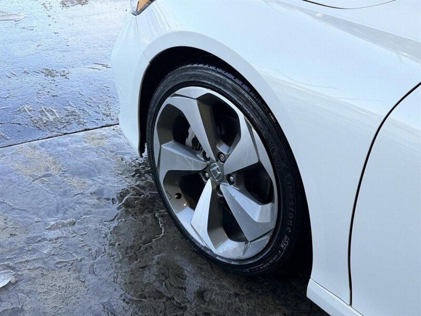 2018 Platinum White Pearl Honda Accord Touring 2.0T (1HGCV2F99JA) with an 2.0L Turbo I4 252hp 273ft. lbs. engine, Automatic transmission, located at 25355 Eames Street, Channahon, IL, 60410, (815) 467-1807, 41.429108, -88.228432 - This is not a sleeper. This 2018 Honda Accord Touring in Platinum White Pearl with a Black interior is a no-compromise sport-luxury sedan built to dominate your daily drive. Under the hood sits the potent 2.0L Turbocharged I4 making 252 hp and 273 lb-ft of torque, mated to Hondas smooth 10-speed aut - Photo#9