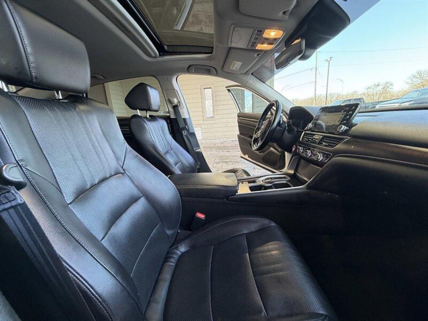 2018 Platinum White Pearl Honda Accord Touring 2.0T (1HGCV2F99JA) with an 2.0L Turbo I4 252hp 273ft. lbs. engine, Automatic transmission, located at 25355 Eames Street, Channahon, IL, 60410, (815) 467-1807, 41.429108, -88.228432 - This is not a sleeper. This 2018 Honda Accord Touring in Platinum White Pearl with a Black interior is a no-compromise sport-luxury sedan built to dominate your daily drive. Under the hood sits the potent 2.0L Turbocharged I4 making 252 hp and 273 lb-ft of torque, mated to Hondas smooth 10-speed aut - Photo#13
