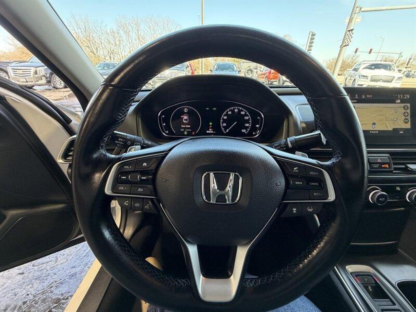 2018 Platinum White Pearl Honda Accord Touring 2.0T (1HGCV2F99JA) with an 2.0L Turbo I4 252hp 273ft. lbs. engine, Automatic transmission, located at 25355 Eames Street, Channahon, IL, 60410, (815) 467-1807, 41.429108, -88.228432 - This is not a sleeper. This 2018 Honda Accord Touring in Platinum White Pearl with a Black interior is a no-compromise sport-luxury sedan built to dominate your daily drive. Under the hood sits the potent 2.0L Turbocharged I4 making 252 hp and 273 lb-ft of torque, mated to Hondas smooth 10-speed aut - Photo#22