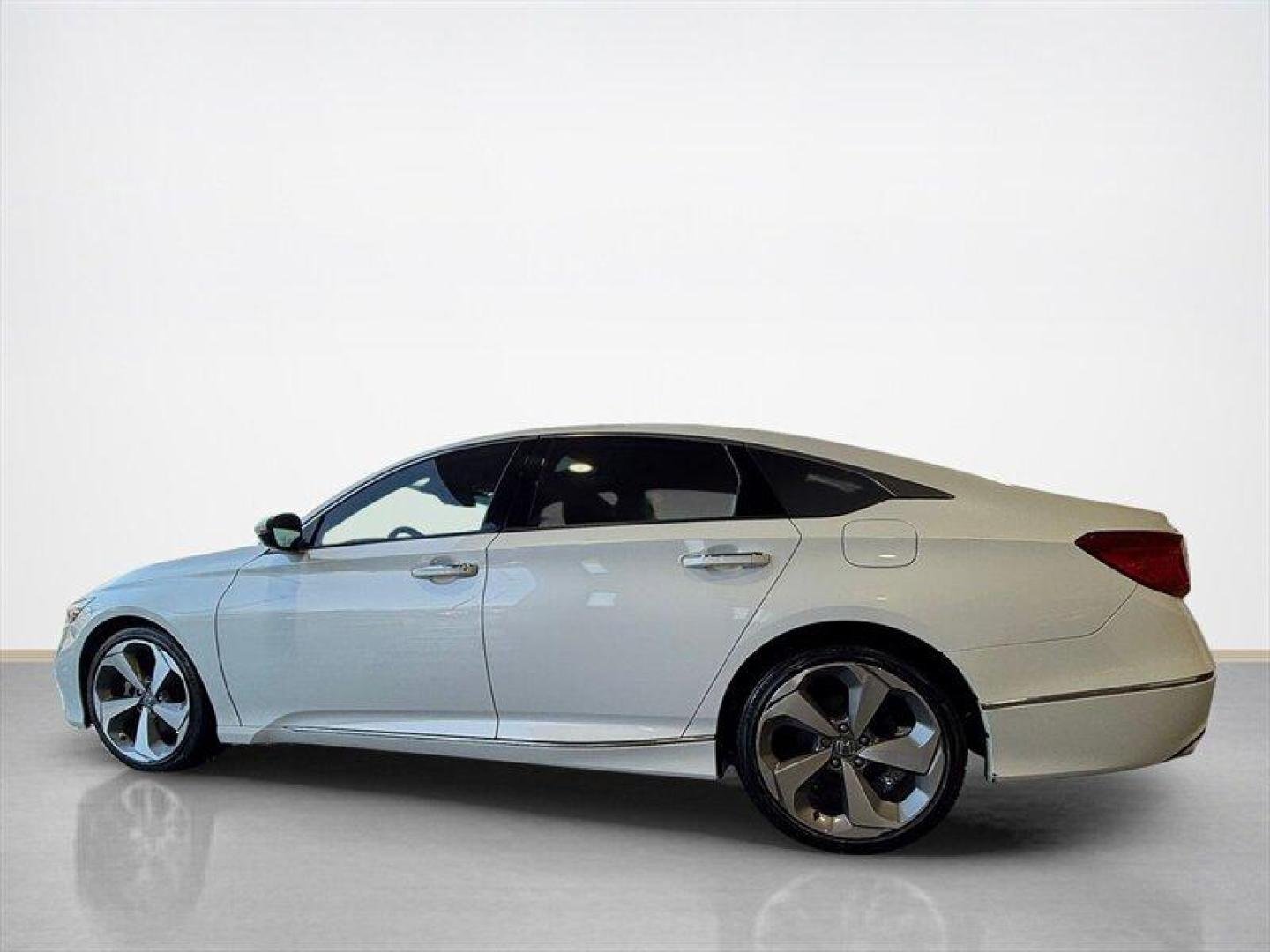 2018 Platinum White Pearl Honda Accord Touring (1HGCV2F99JA) with an 2.0L Turbo I4 252hp 273ft. lbs. engine, Automatic transmission, located at 25355 Eames Street, Channahon, IL, 60410, (815) 467-1807, 41.429108, -88.228432 - This is not a sleeper. This 2018 Honda Accord Touring in Platinum White Pearl with a Black interior is a no-compromise sport-luxury sedan built to dominate your daily drive. Under the hood sits the potent 2.0L Turbocharged I4 making 252 hp and 273 lb-ft of torque, mated to Hondas smooth 10-speed aut - Photo#6