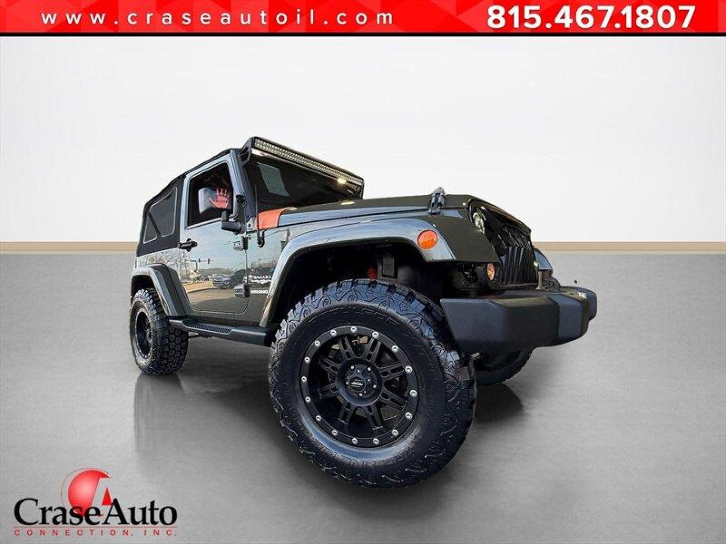 2015 Tank Clear Coat Jeep Wrangler Sahara (1C4AJWBG3FL) with an 3.6L V6 285hp 260ft. lbs. engine, Automatic transmission, located at 25355 Eames Street, Channahon, IL, 60410, (815) 467-1807, 41.429108, -88.228432 - Photo#0