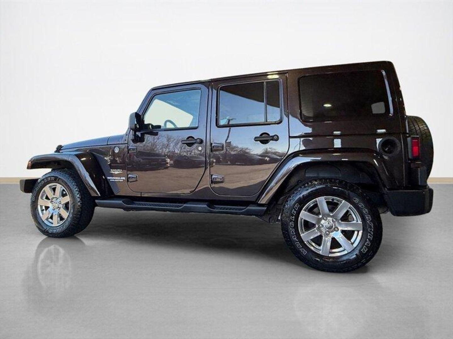 2013 Rugged Brown Pearl Coat Jeep Wrangler Unlimited Sahara (1C4HJWEG9DL) with an 3.6L V6 285hp 260ft. lbs. engine, Automatic transmission, located at 25355 Eames Street, Channahon, IL, 60410, (815) 467-1807, 41.429108, -88.228432 - Meet your next adventure buddy: a 2013 Jeep Wrangler Unlimited Sahara with the thirsty-for-fun 3.6L V6 (285 hp, 260 lb-ft). This is the four-door Wrangler that says weekend warrior loud and proud and yes, it actually looks as good in mud as it does in the city. Whats special here: - Dual Top Group - Photo#6