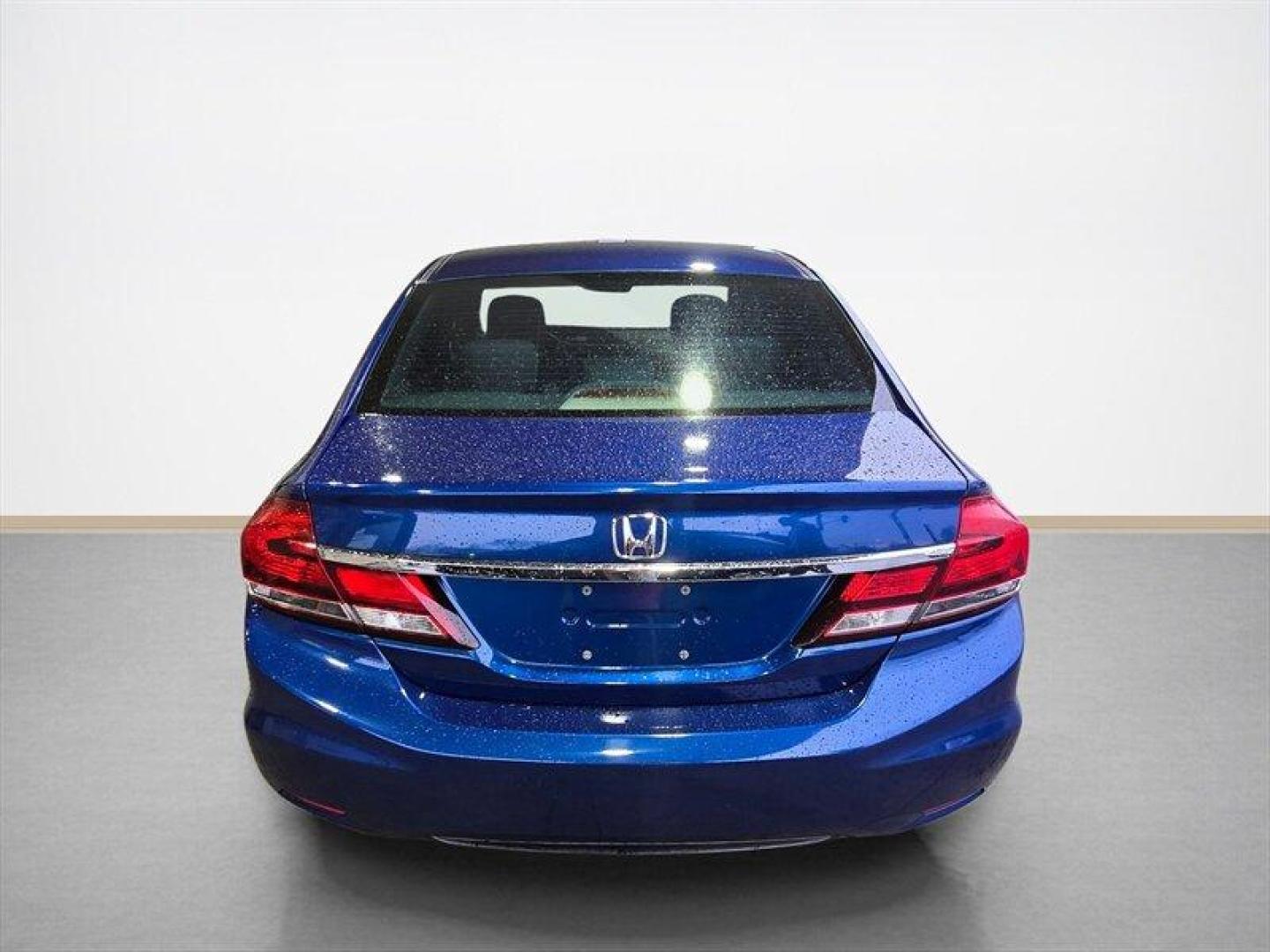 2015 Dyno Blue Pearl Honda Civic EX (19XFB2F81FE) with an 1.8L I4 143hp 129ft. lbs. engine, Automatic transmission, located at 25355 Eames Street, Channahon, IL, 60410, (815) 467-1807, 41.429108, -88.228432 - 2015 Honda Civic EX Dyno Blue Pearl exterior, Gray interior. Powered by Hondas 1.8L i4 engine producing 143 hp and 129 lb-ft of torque, this Civic delivers a balanced combination of efficiency and everyday performance. It averages excellent fuel economy at an EPA-rated 30 MPG city and 39 MPG highwa - Photo#4