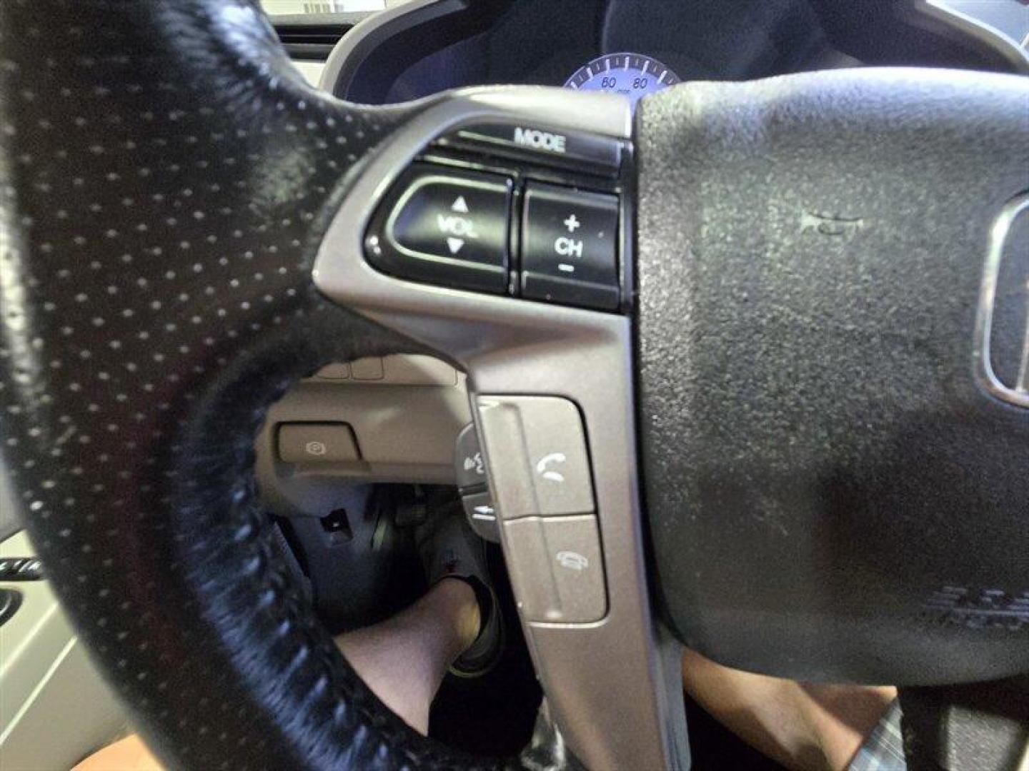 2012 Bali Blue Pearl Honda Pilot EX-L (5FNYF3H57CB) with an 3.5L V6 250hp 253ft. lbs. engine, Automatic transmission, located at 25355 Eames Street, Channahon, IL, 60410, (815) 467-1807, 41.429108, -88.228432 - 2012 Honda Pilot EX-L Bali Blue Pearl exterior with Gray leather interior. This well-maintained SUV is powered by a 3.5L V6 producing 250 hp and 253 ft-lbs of torque, paired with Hondas smooth automatic transmission. It has excellent overall condition, a clean CARFAX report, and a single-owner hist - Photo#14