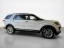 2018 White Platinum Metallic Tri-Coat Ford Explorer Limited (1FM5K8F86JG) with an 3.5L V6 290hp 255ft. lbs. engine, Automatic transmission, located at 25355 Eames Street, Channahon, IL, 60410, (815) 467-1807, 41.429108, -88.228432 - Meet your new Ive-got-places-to-be-and-Ill-look-good-doing-it ride: a 2018 Ford Explorer Limited in White Platinum Metallic Tri-Coat with a plush Medium Stone leather interior. Under the hood? A confident 3.5L V6 that produces 290 horsepower and 255 lb-ft of torque plenty of pep for freeway merges, - Photo#1