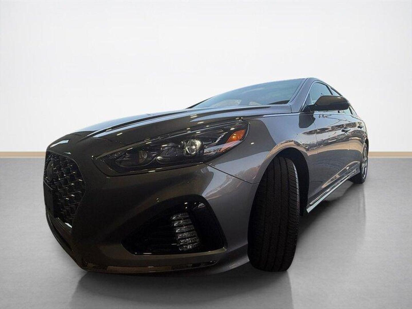 2019 Machine Gray Hyundai SONATA Limited (5NPE34AB2KH) with an Theta II 2.0L Turbo I4 245hp 260ft. lbs. engine, Automatic transmission, located at 25355 Eames Street, Channahon, IL, 60410, (815) 467-1807, 41.429108, -88.228432 - Stop looking this 2019 Hyundai SONATA Limited 2.0T is the precise blend of muscle, tech, and luxury youve been hunting for. Under the hood sits the snarling Theta II 2.0L Turbo I4 pumping 245 horsepower and 260 lb-ft of torque, paired to a responsive 8-speed automatic that delivers immediate thrott - Photo#7