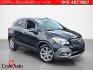 2014 Carbon Black Metallic Buick Encore Premium (KL4CJDSB8EB) with an Ecotec 1.4L Turbo I4 138hp 148ft. lbs. engine, Automatic transmission, located at 25355 Eames Street, Channahon, IL, 60410, (815) 467-1807, 41.429108, -88.228432 - 2014 Buick Encore Premium Carbon Black Metallic exterior with Ebony leather-appointed interior. This compact luxury crossover is powered by the Ecotec 1.4L Turbo I4 producing 138 hp and 148 lb-ft of torque, paired with an automatic transmission. It delivers an excellent balance of efficiency and ev - Photo#0