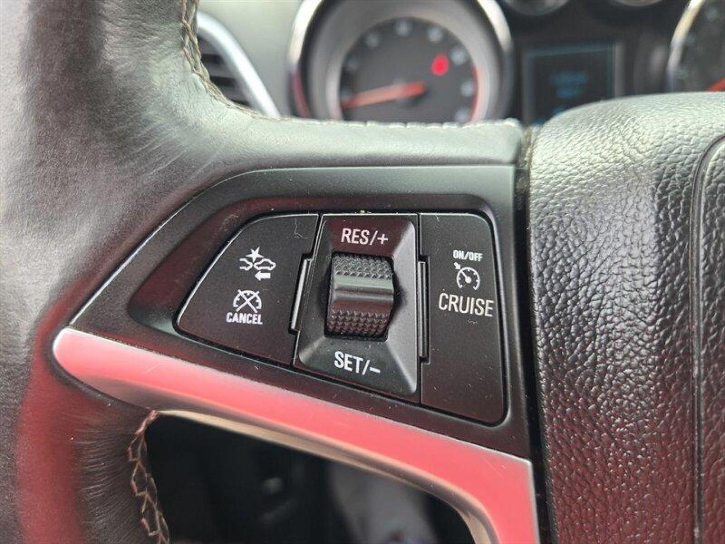 2014 Carbon Black Metallic Buick Encore Premium (KL4CJDSB8EB) with an Ecotec 1.4L Turbo I4 138hp 148ft. lbs. engine, Automatic transmission, located at 25355 Eames Street, Channahon, IL, 60410, (815) 467-1807, 41.429108, -88.228432 - 2014 Buick Encore Premium Carbon Black Metallic exterior with Ebony leather-appointed interior. This compact luxury crossover is powered by the Ecotec 1.4L Turbo I4 producing 138 hp and 148 lb-ft of torque, paired with an automatic transmission. It delivers an excellent balance of efficiency and ev - Photo#15