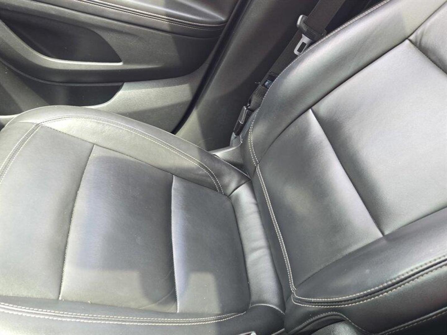 2014 Carbon Black Metallic Buick Encore Premium (KL4CJDSB8EB) with an Ecotec 1.4L Turbo I4 138hp 148ft. lbs. engine, Automatic transmission, located at 25355 Eames Street, Channahon, IL, 60410, (815) 467-1807, 41.429108, -88.228432 - 2014 Buick Encore Premium Carbon Black Metallic exterior with Ebony leather-appointed interior. This compact luxury crossover is powered by the Ecotec 1.4L Turbo I4 producing 138 hp and 148 lb-ft of torque, paired with an automatic transmission. It delivers an excellent balance of efficiency and ev - Photo#25