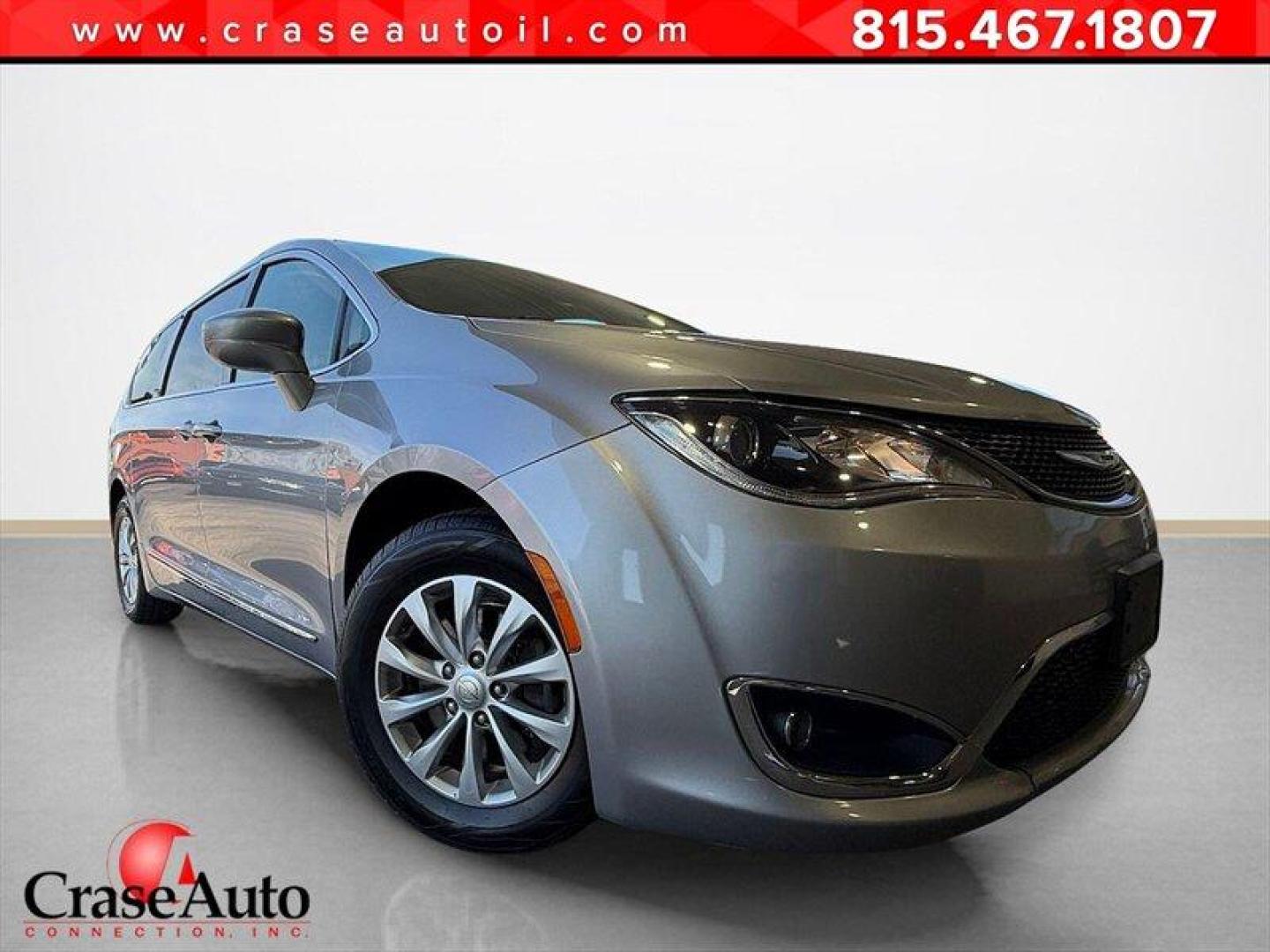 2018 Billet Silver Metallic Clear Coat Chrysler Pacifica Touring L (2C4RC1BG2JR) with an Pentastar 3.6L V6 287hp 262ft. lbs. engine, Automatic transmission, located at 25355 Eames Street, Channahon, IL, 60410, (815) 467-1807, 41.429108, -88.228432 - Bright, roomy, and ready for every family adventure this 2018 Chrysler Pacifica Touring L blends confident Pentastar performance with thoughtful, family-friendly design. Powertrain and efficiency - Pentastar 3.6L V6 producing 287 hp and 262 lb-ft of torque - Smooth-shifting 9-speed automatic trans - Photo#0