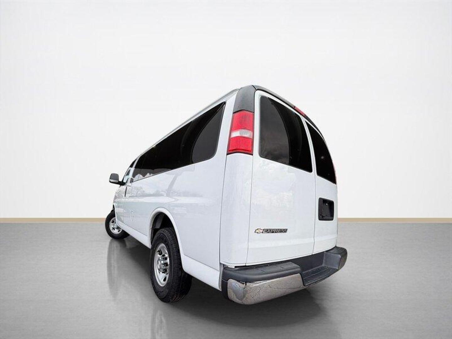 2018 Summit White Chevrolet Express LT Passenger (1GAWGFFG6J1) with an Vortec 6.0L Flex Fuel V8 342hp 373ft. lbs. engine, Automatic transmission, located at 25355 Eames Street, Channahon, IL, 60410, (815) 467-1807, 41.429108, -88.228432 - 2018 Chevrolet Express 2500 LT Summit White exterior / Medium Pewter interior This 2018 Chevrolet Express 2500 LT is powered by the factory Vortec 6.0L FlexFuel V8 (342 hp, 373 lb-ft). It has exceptionally low mileage under 16,000 miles total, averaging less than 2,000 miles per year and is in e - Photo#5