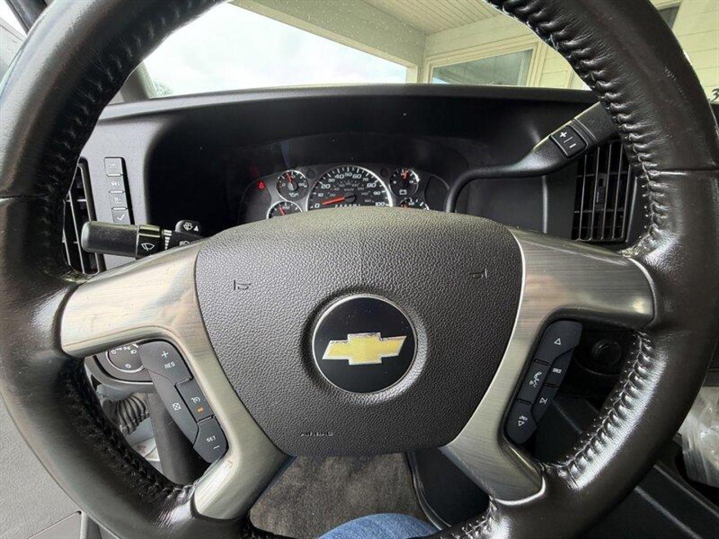 2018 Summit White Chevrolet Express LT Passenger (1GAWGFFG6J1) with an Vortec 6.0L Flex Fuel V8 342hp 373ft. lbs. engine, Automatic transmission, located at 25355 Eames Street, Channahon, IL, 60410, (815) 467-1807, 41.429108, -88.228432 - 2018 Chevrolet Express 2500 LT Summit White exterior / Medium Pewter interior This 2018 Chevrolet Express 2500 LT is powered by the factory Vortec 6.0L FlexFuel V8 (342 hp, 373 lb-ft). It has exceptionally low mileage under 16,000 miles total, averaging less than 2,000 miles per year and is in e - Photo#18
