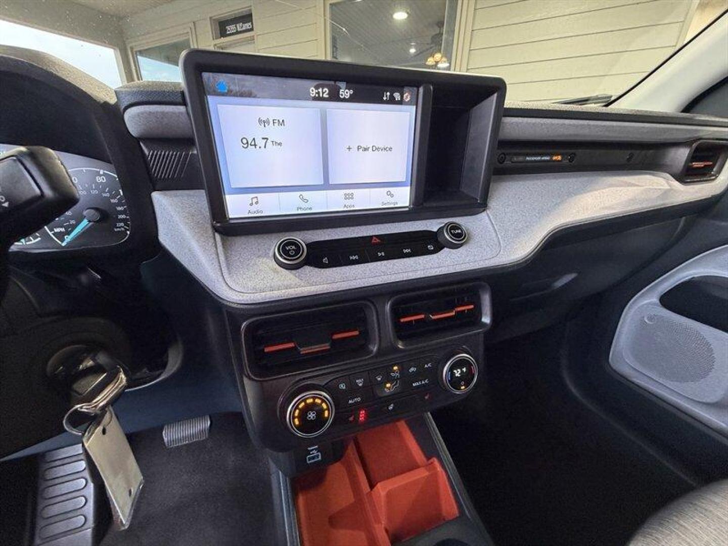 2022 Green Ford Maverick XLT (3FTTW8E3XNR) with an 2.5L Hybrid I4 191hp engine, Automatic transmission, located at 25355 Eames Street, Channahon, IL, 60410, (815) 467-1807, 41.429108, -88.228432 - This is not a commuter its a compact truck that thinks bigger. The 2022 Ford Maverick XLT with the 2.5L Hybrid I-4 and electric assist puts a hard stop on compromise: 191 combined horsepower, blistering efficiency (42 MPG city / 33 MPG highway), and the kind of real-world utility your weeknight her - Photo#17