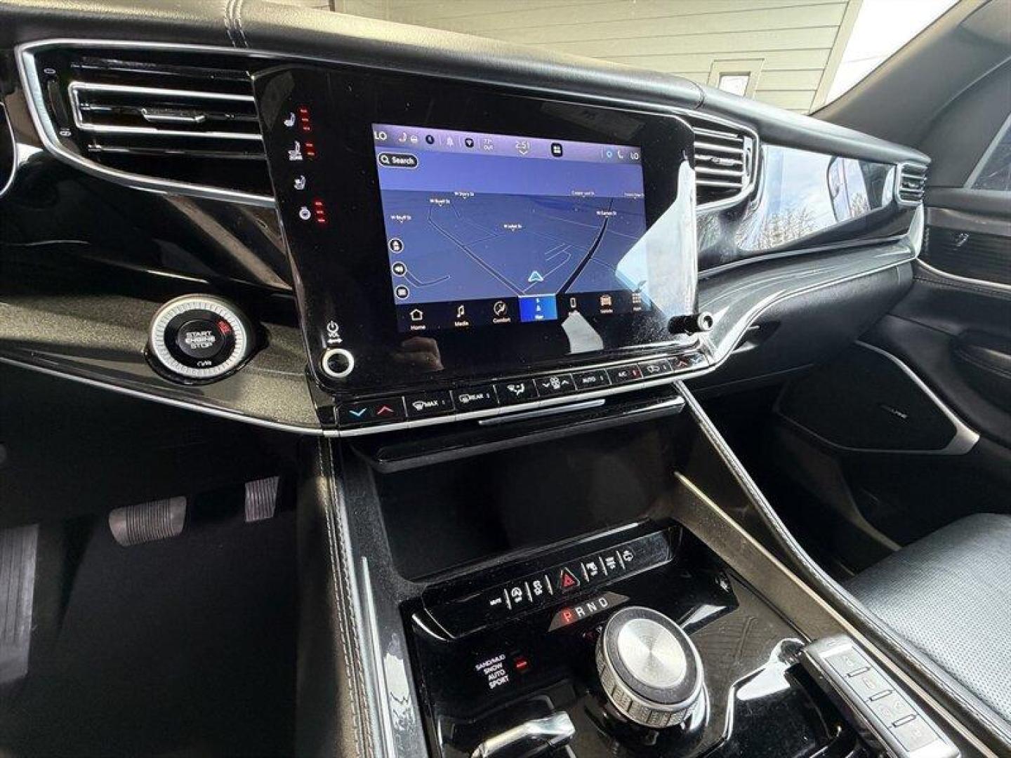 2022 Baltic Gray Metallic Clear Coat Jeep Wagoneer Series I (1C4SJVAT9NS) with an HEMI eTorque 5.7L Mild Hybrid V8 392hp 404ft. lbs. engine, Automatic transmission, located at 25355 Eames Street, Channahon, IL, 60410, (815) 467-1807, 41.429108, -88.228432 - Behold a modern American icon reborn: the 2022 Jeep Wagoneer Series I, cloaked in the sublime River Rock exterior and appointed in refined Global Black leather. Powered by the commanding HEMI eTorque 5.7L Mild Hybrid V8 delivering a muscular 392 horsepower and 404 lb-ft of torque this flagship-cal - Photo#18