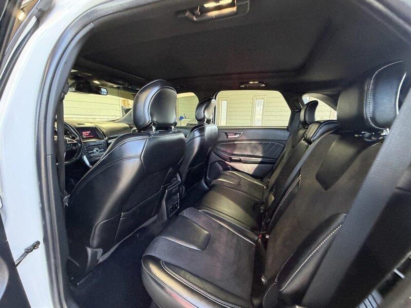 2019 White Platinum Metallic Tri-Coat Ford Edge ST (2FMPK4AP9KB) with an EcoBoost 2.7L Twin Turbo V6 335hp 380ft. lbs. engine, Automatic transmission, located at 25355 Eames Street, Channahon, IL, 60410, (815) 467-1807, 41.429108, -88.228432 - Say hello to the 2019 Ford Edge ST AWD White Platinum Metallic Tri-Coat on the outside, Ebony on the inside, and attitude dialed up to I mean business. This is the sporty, grown-up crossover that doesnt whisper performance it announces it. Under the hood sits the brawny EcoBoost 2.7L Twin-Turbo V6 - Photo#11